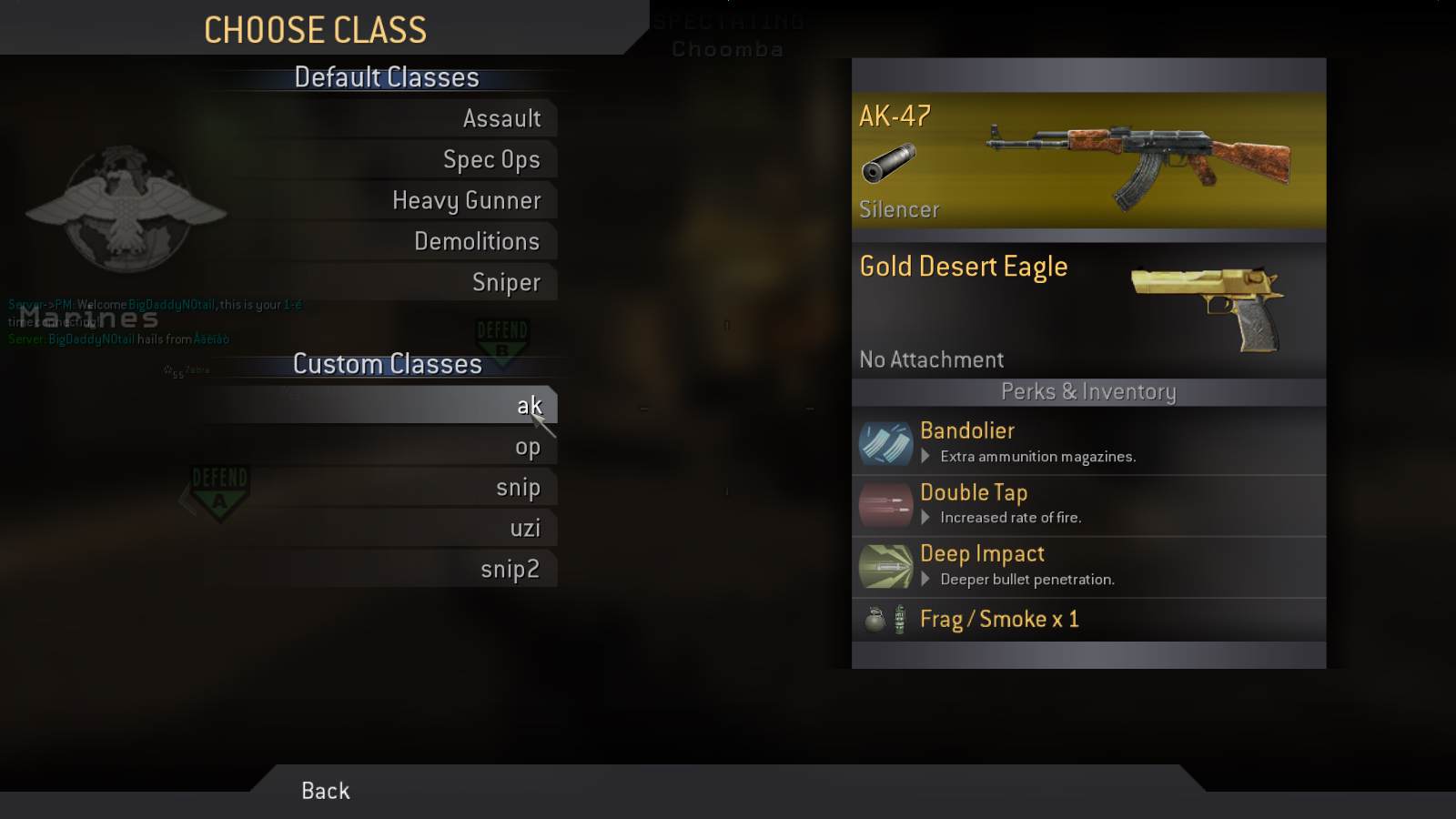 BigDaddyN0tail, mp_citystreets, COD @ kaluga.org | Public #3 | Ranked |