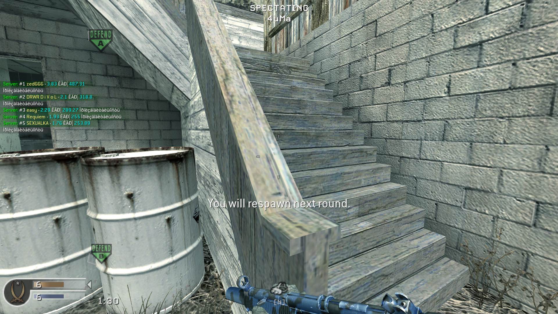 deuz, mp_crash, COD @ kaluga.org | Public #3 | Ranked |