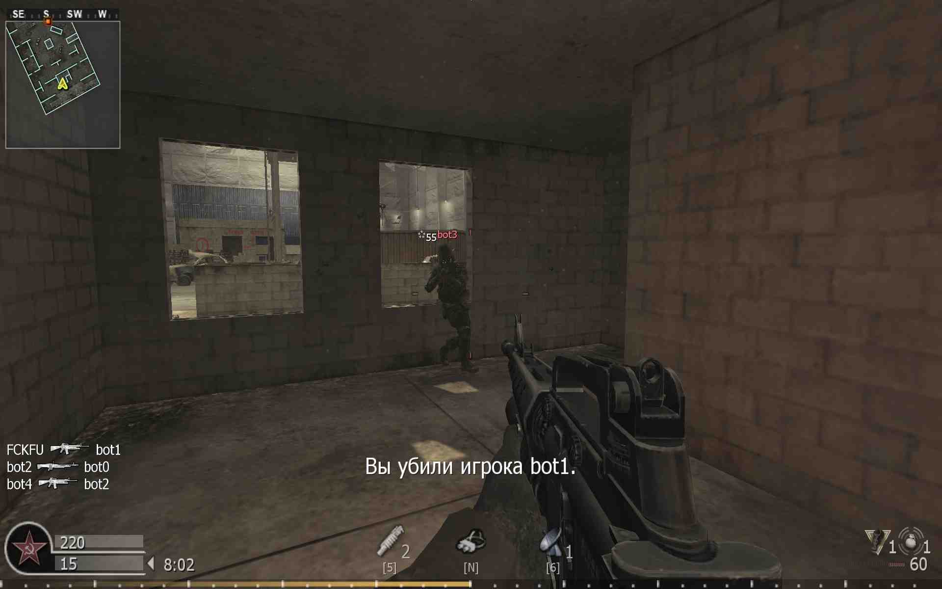FCKFU, mp_killhouse, COD @ kaluga.org | KILLHOUSE