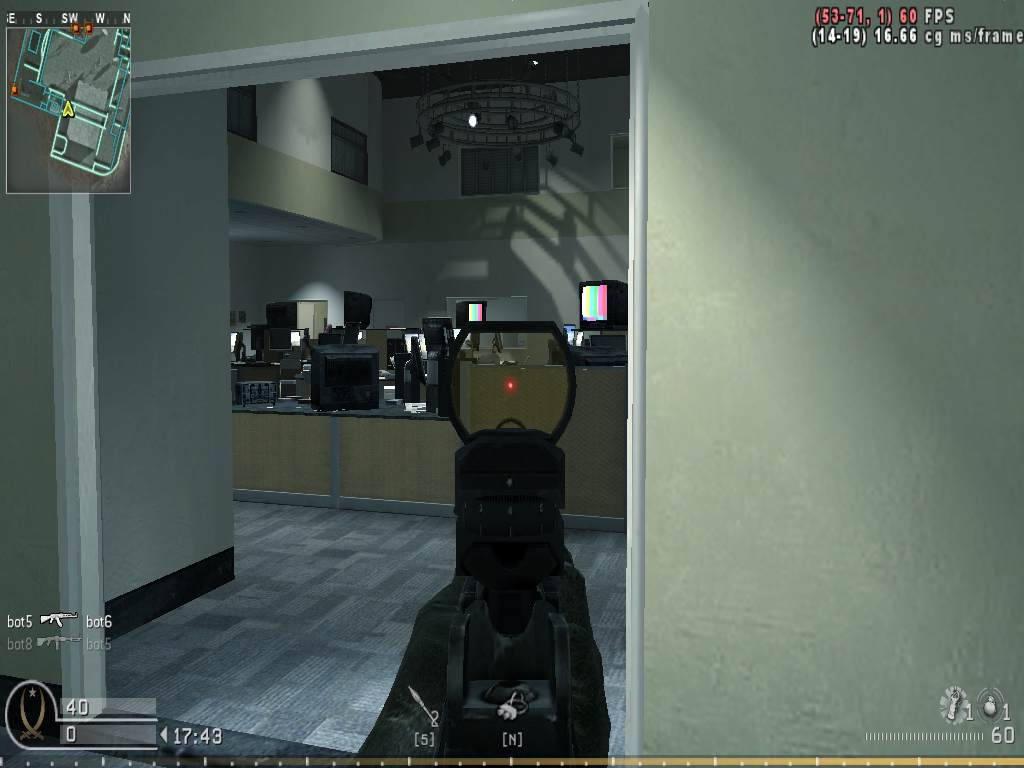 Warrior, mp_broadcast, COD @ kaluga.org | Public #1 | Ranked |