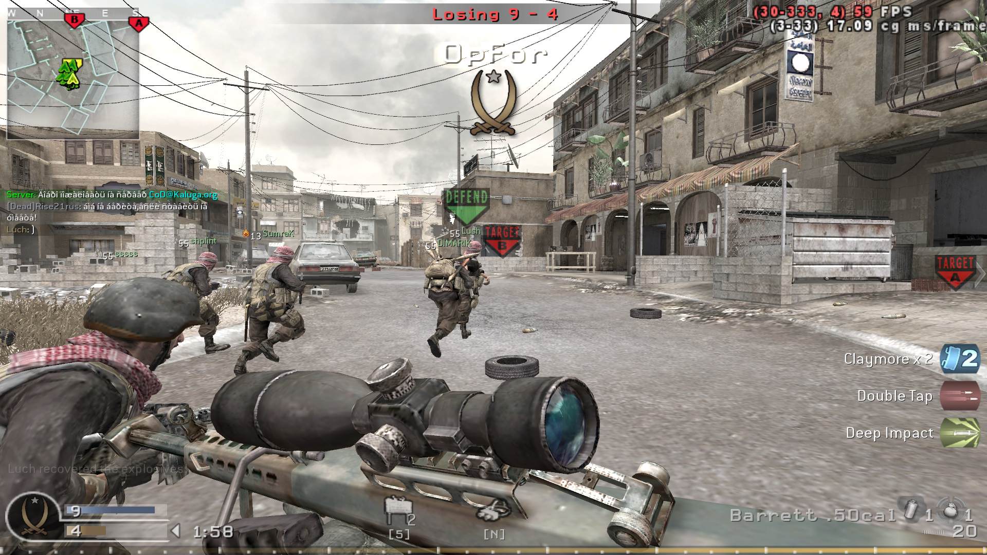 Utoka, mp_crossfire, COD @ kaluga.org | Public #3 | Ranked |