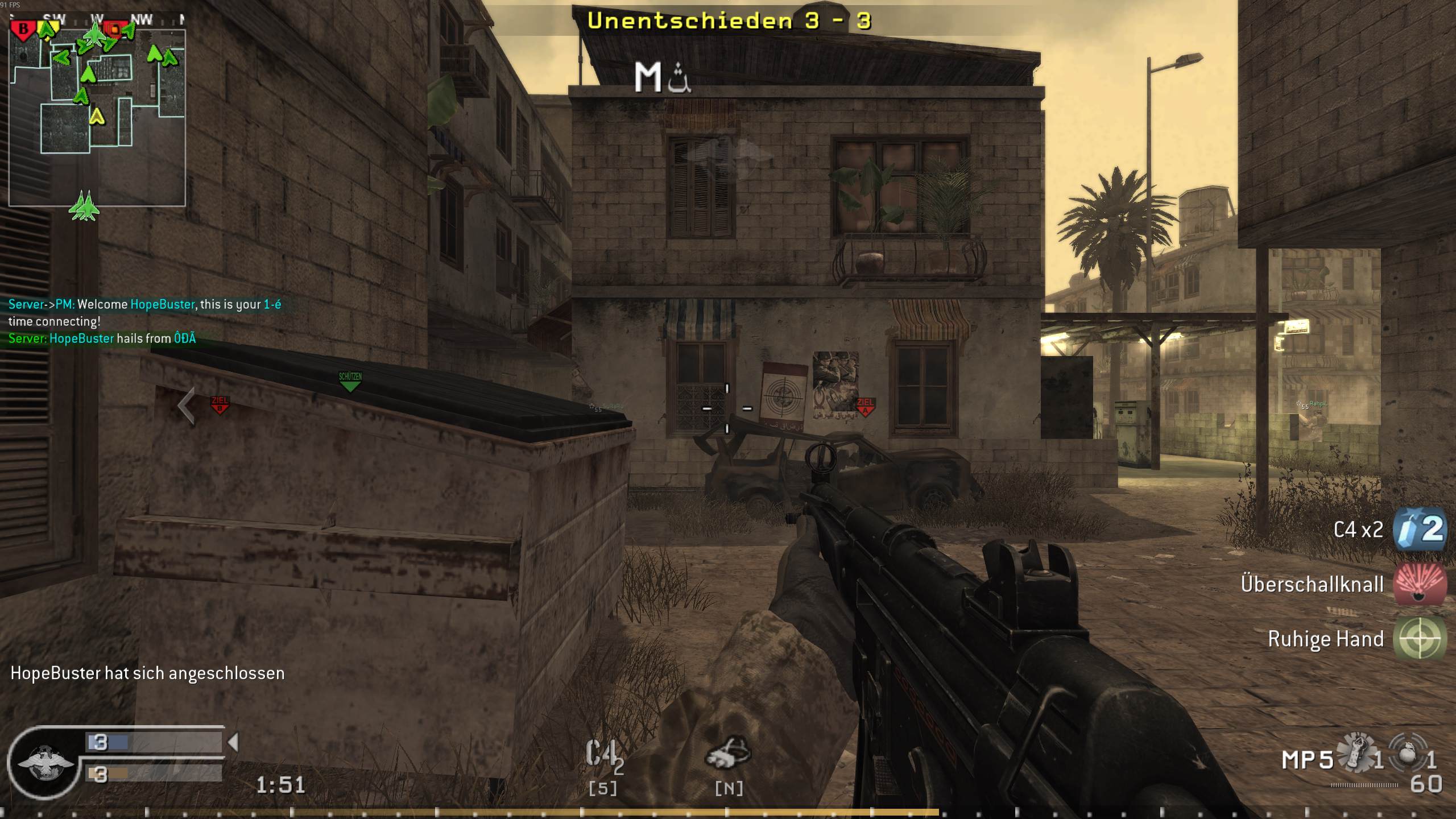 HopeBuster, mp_citystreets, COD @ kaluga.org | Public #3 | Ranked |