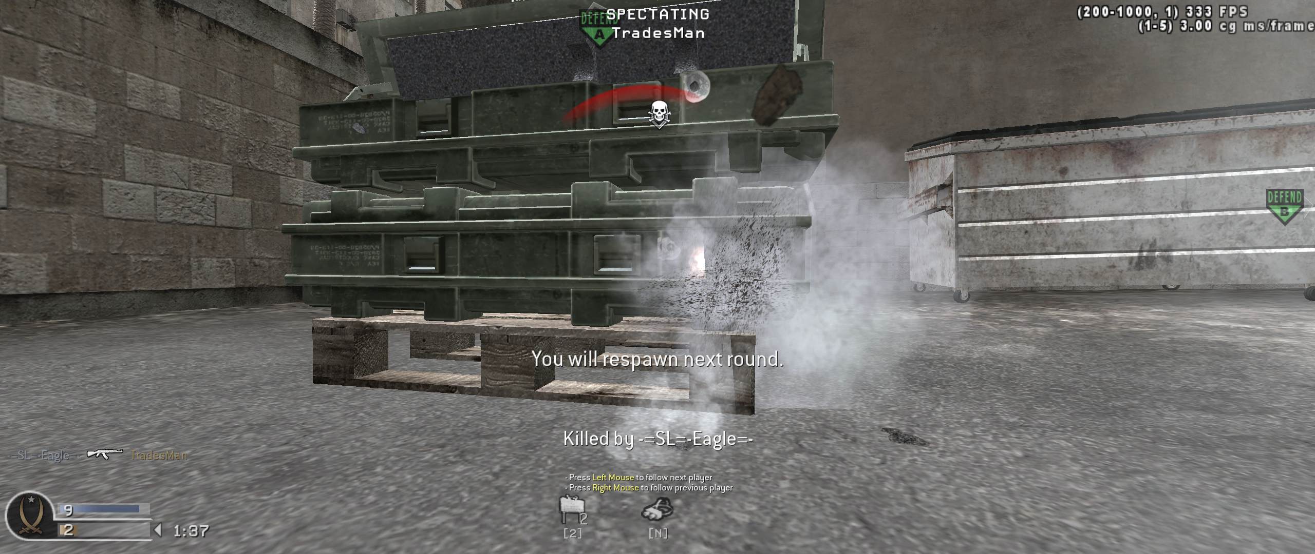 SoOlDiEr, mp_crossfire, COD @ kaluga.org | Public #3 | Ranked |