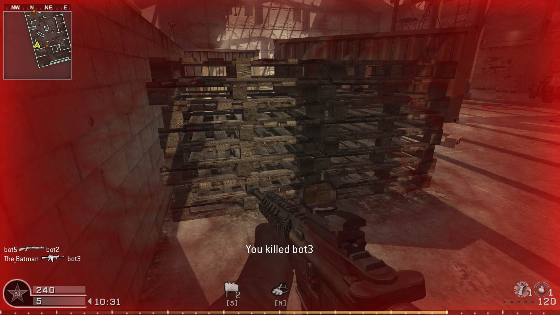 The_Batman, mp_killhouse, COD @ kaluga.org | Public #1 | Ranked |