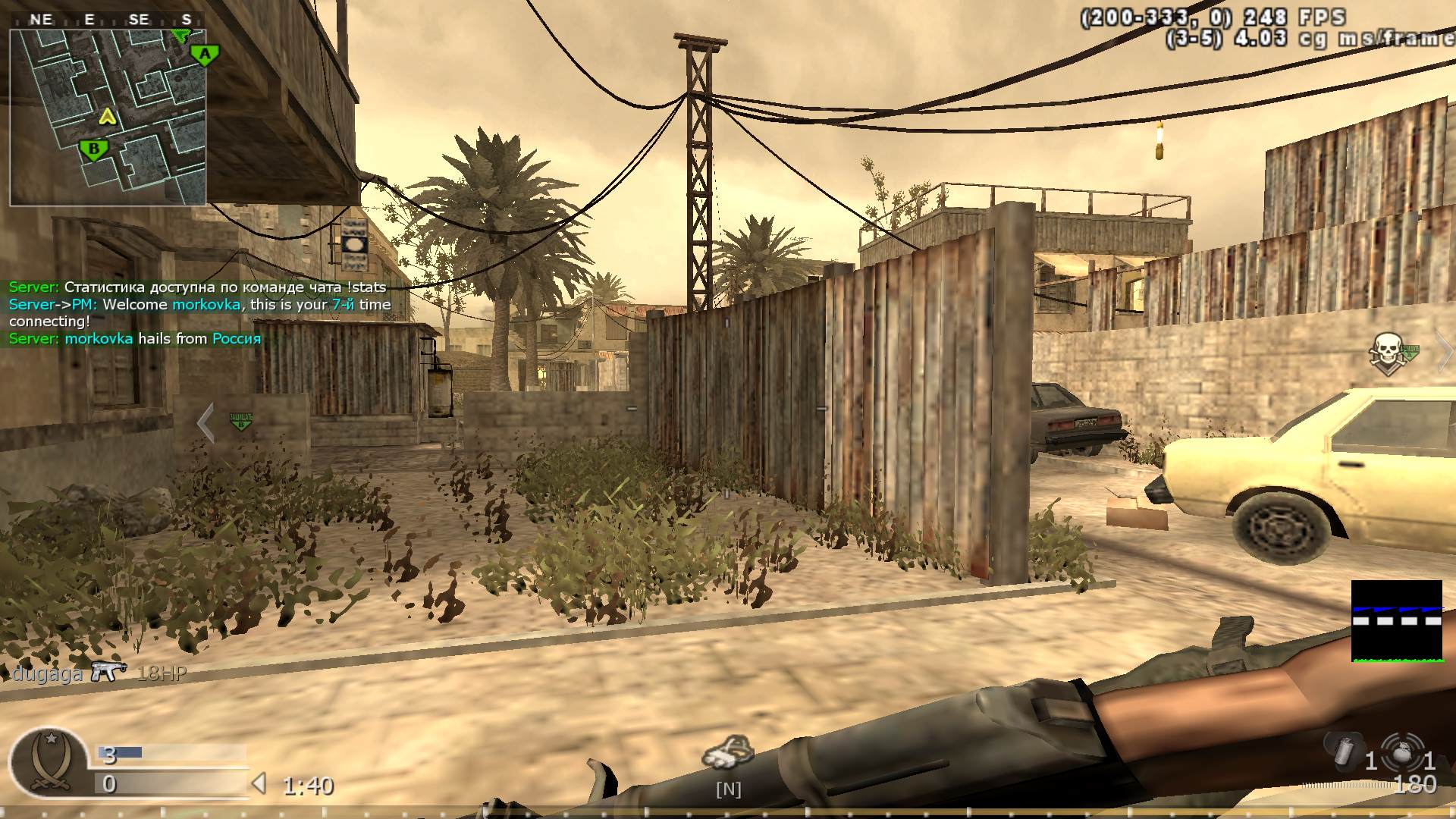 morkovka, mp_backlot, COD @ kaluga.org | Public #3 | Ranked |