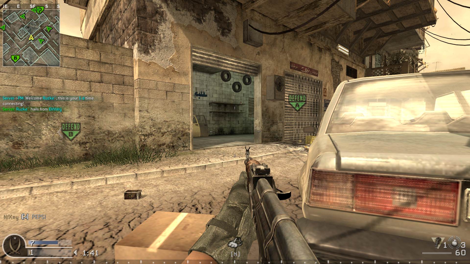 Ruzke`, mp_backlot, COD @ kaluga.org | Public #3 | Ranked |