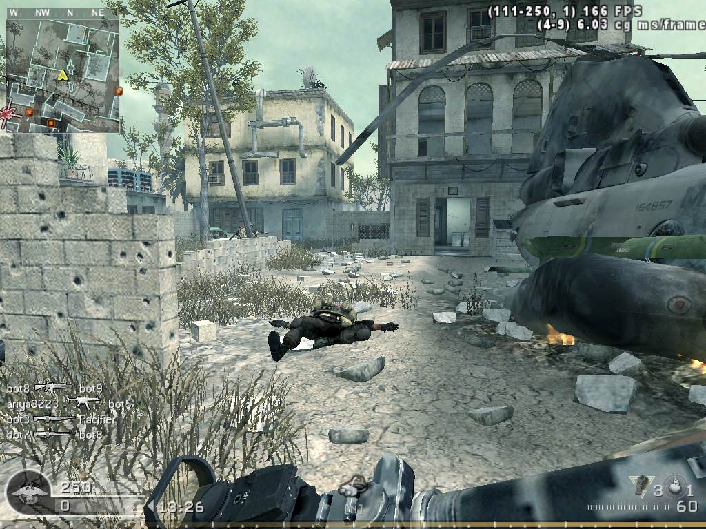 ofcniggz, mp_crash, COD @ kaluga.org | Public #1 | Ranked |