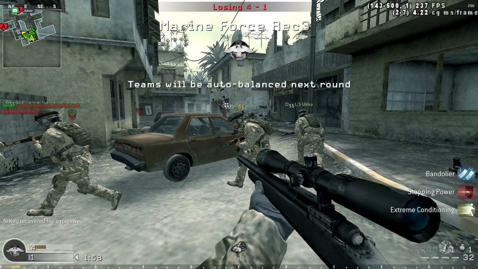 Juru, mp_crash, COD @ kaluga.org | Public #3 | Ranked |