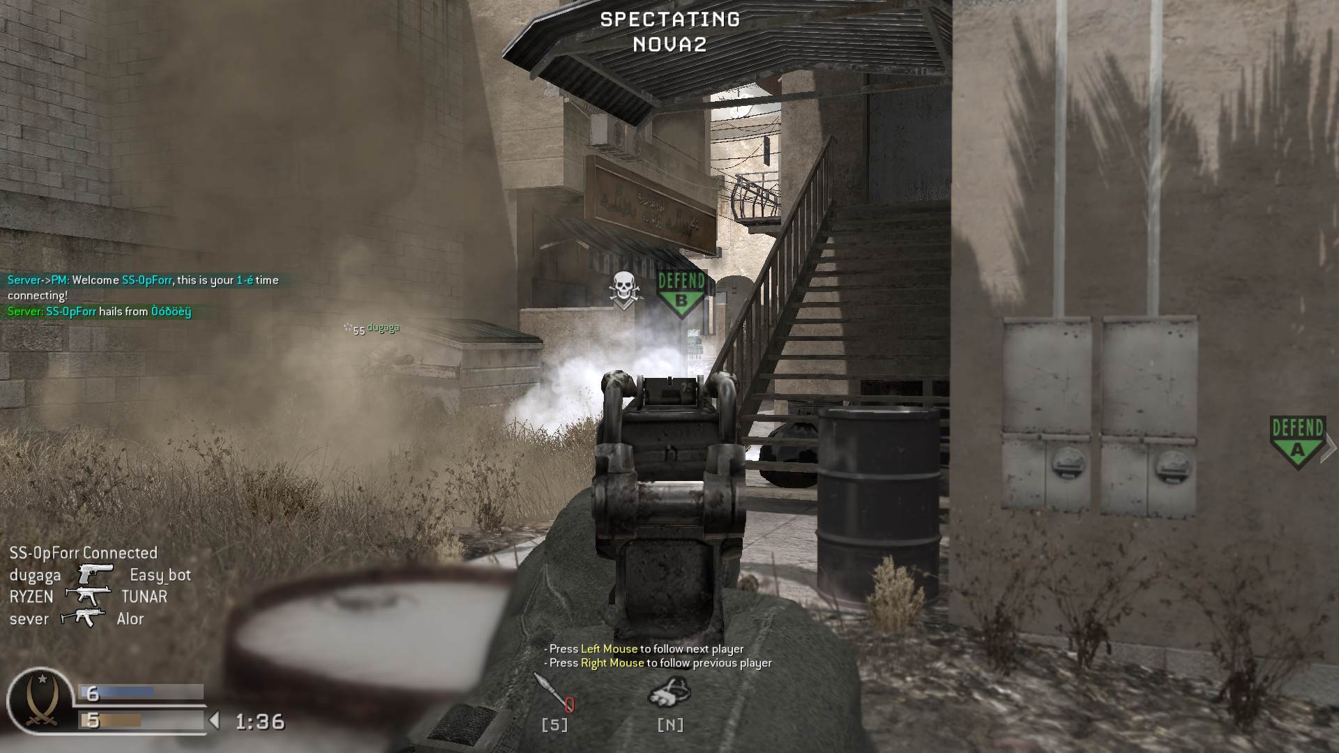 SS-OpForr, mp_crossfire, COD @ kaluga.org | Public #3 | Ranked |