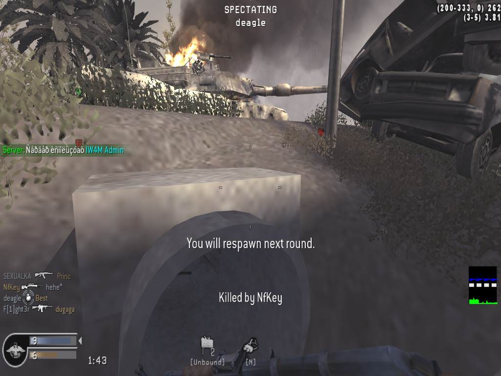 hehe*, mp_convoy, COD @ kaluga.org | Public #3 | Ranked |