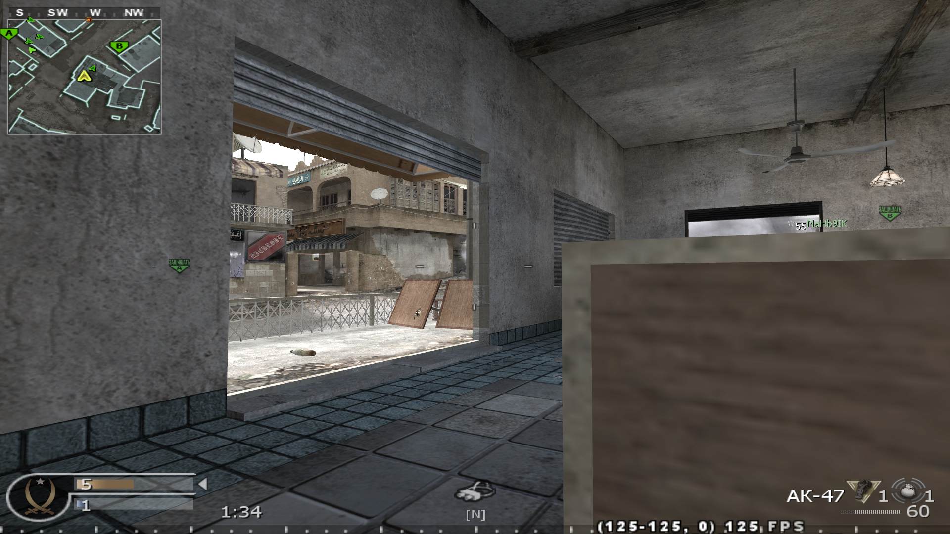 blowz, mp_crossfire, COD @ kaluga.org | Public #3 | Ranked |