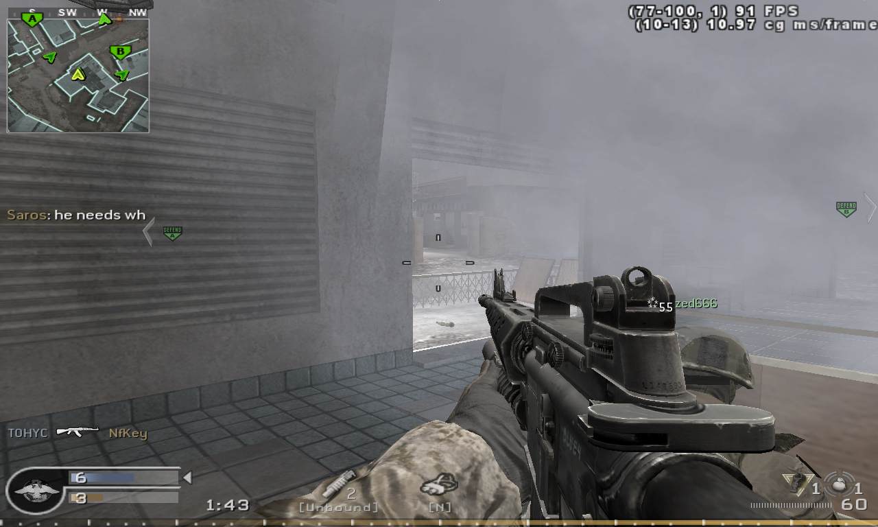 freestyle, mp_crossfire, COD @ kaluga.org | Public #3 | Ranked |