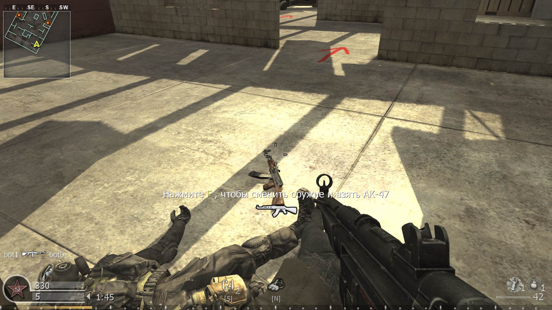 MILKISwez, mp_killhouse, COD @ kaluga.org | KILLHOUSE