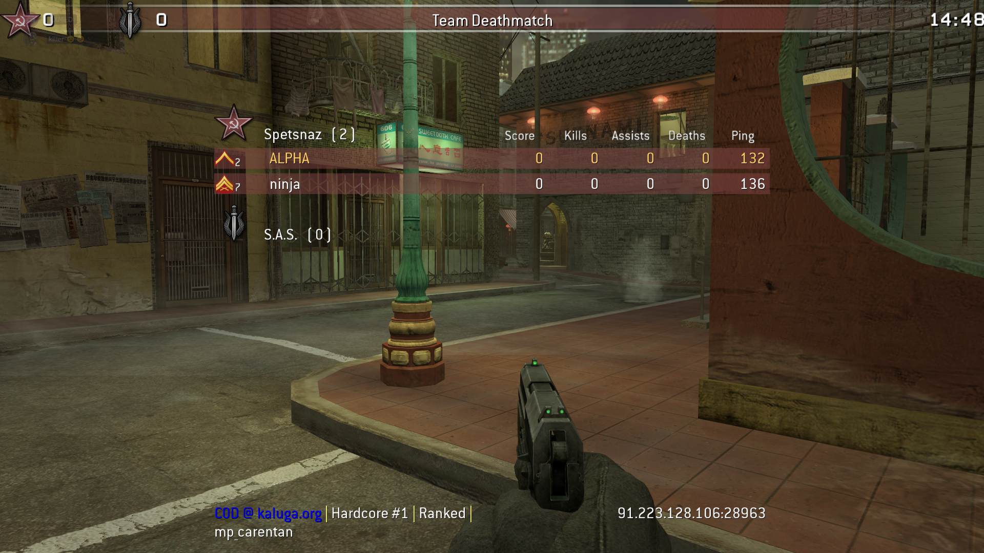 ALPHA, mp_carentan, COD @ kaluga.org | Hardcore #1 | Ranked |