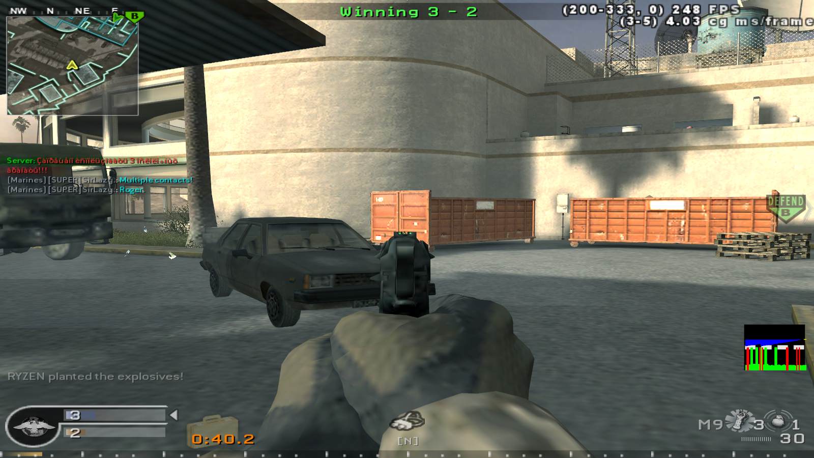 [SUPER]SirLazy, mp_broadcast, COD @ kaluga.org | Public #3 | Ranked |