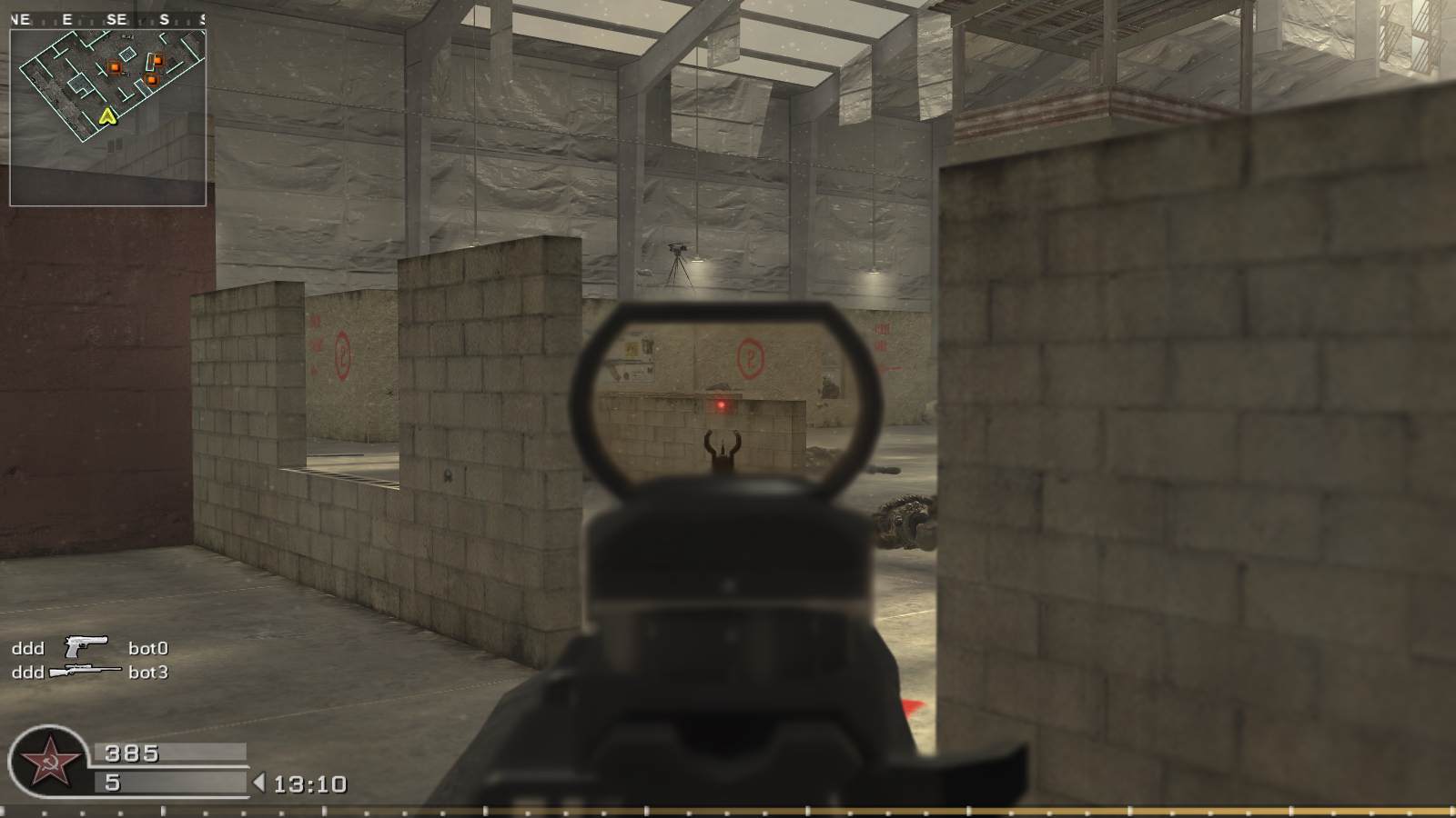 RedX, mp_killhouse, COD @ kaluga.org | KILLHOUSE