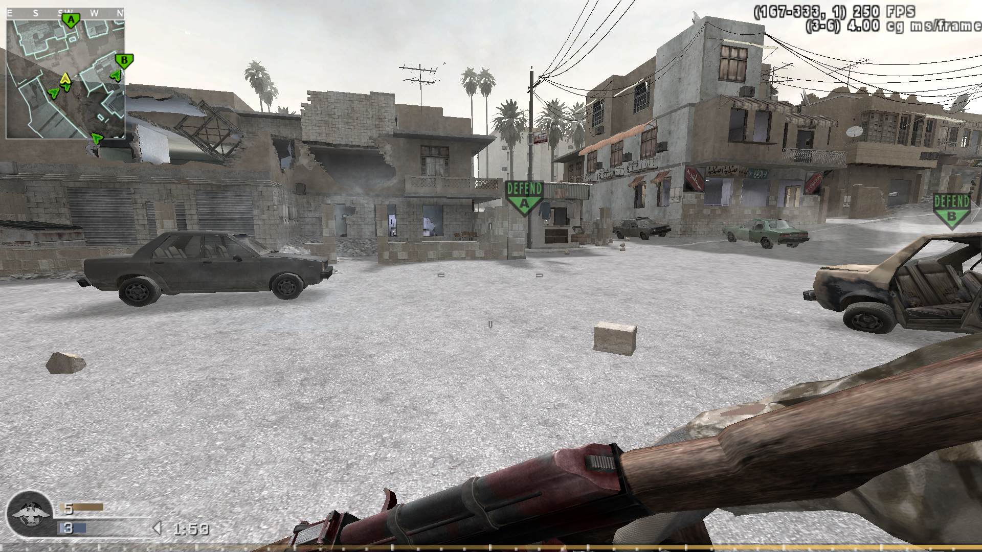 saladed, mp_crossfire, COD @ kaluga.org | Public #3 | Ranked |
