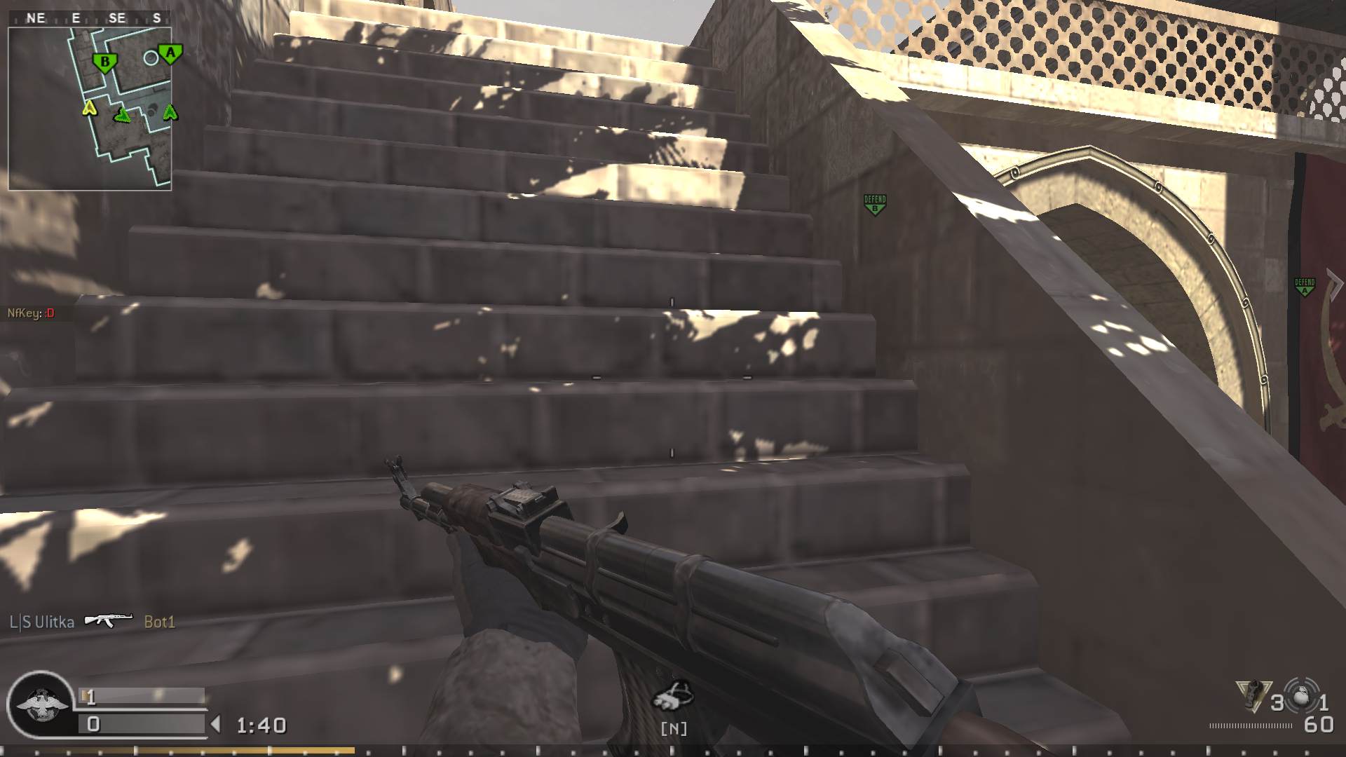 A Beef, mp_showdown, COD @ kaluga.org | Public #3 | Ranked |