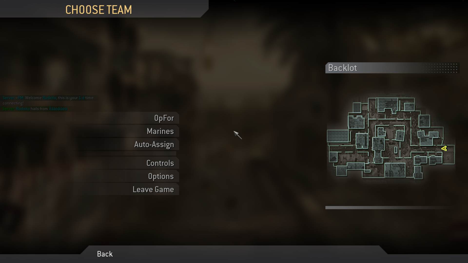 Rodxito, mp_backlot, COD @ kaluga.org | Public #3 | Ranked |