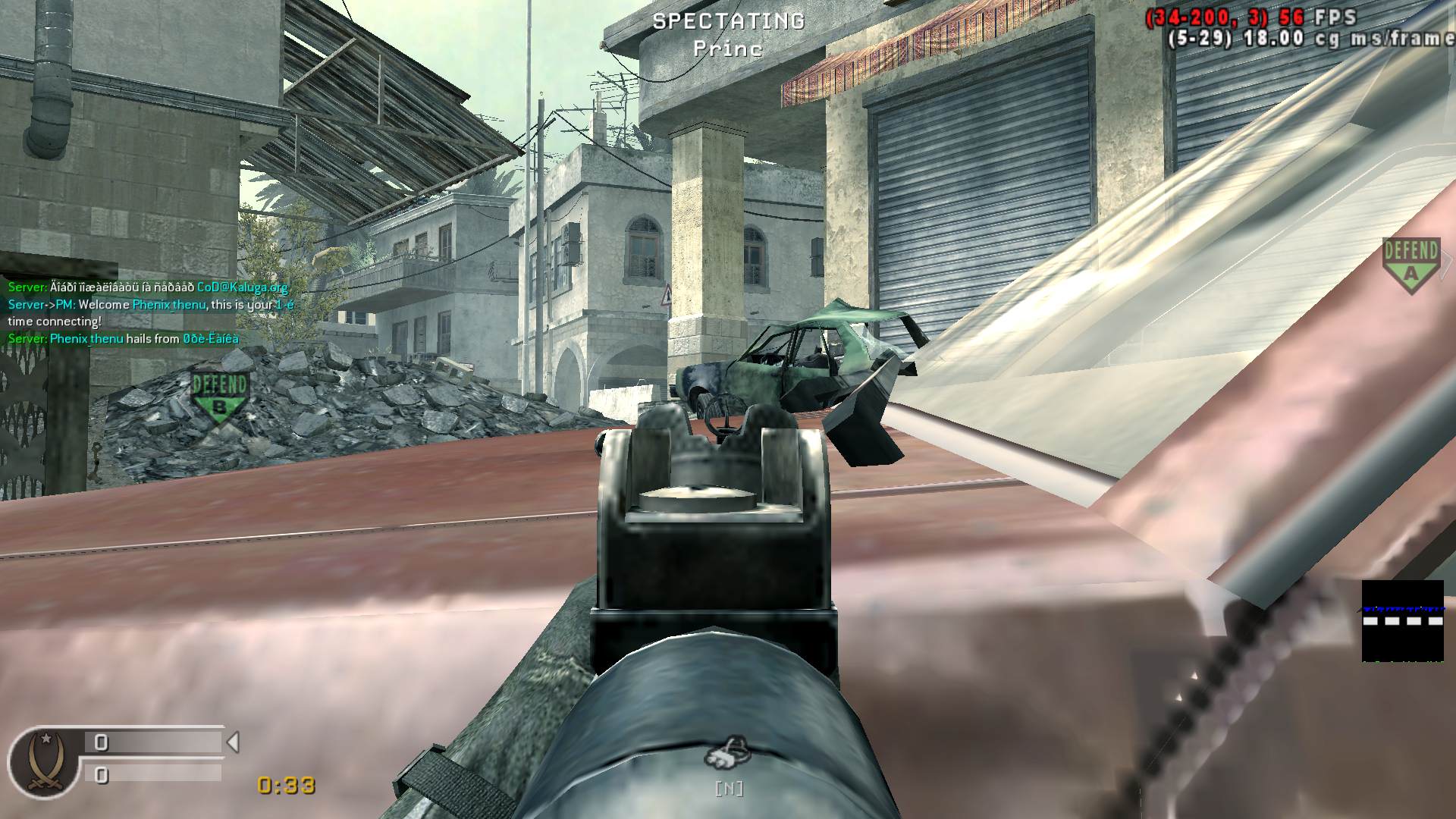 Phenix_thenu, mp_crash, COD @ kaluga.org | Public #3 | Ranked |