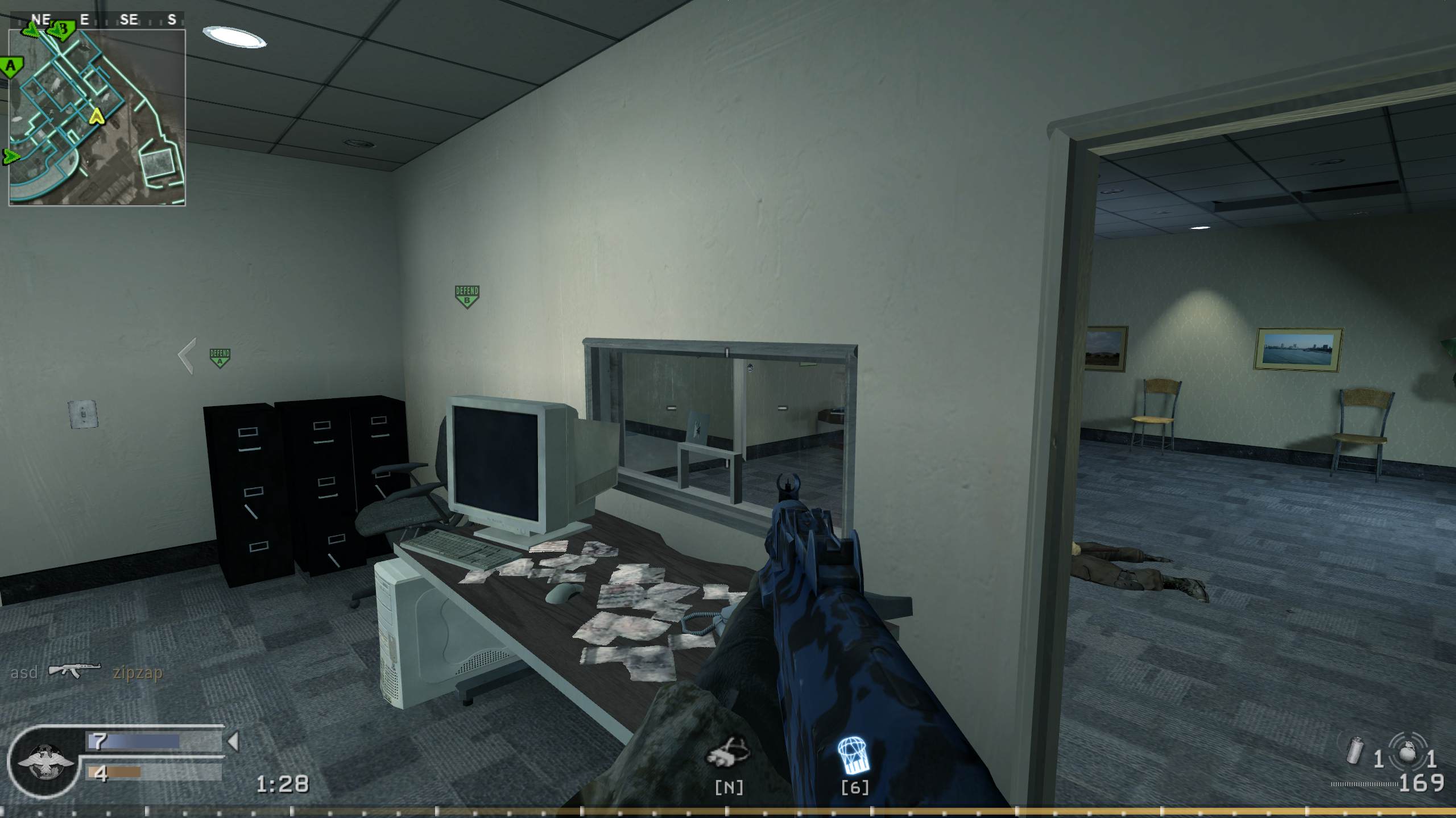 shaggy, mp_broadcast, COD @ kaluga.org | Public #3 | Ranked |