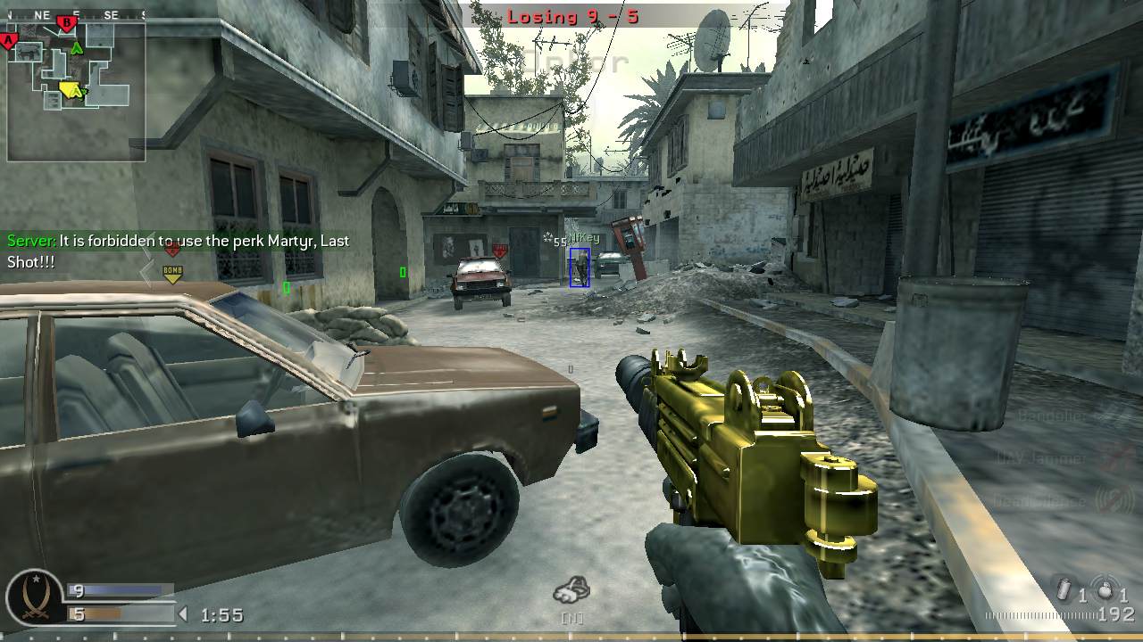 You, mp_crash, COD @ kaluga.org | Public #3 | Ranked |