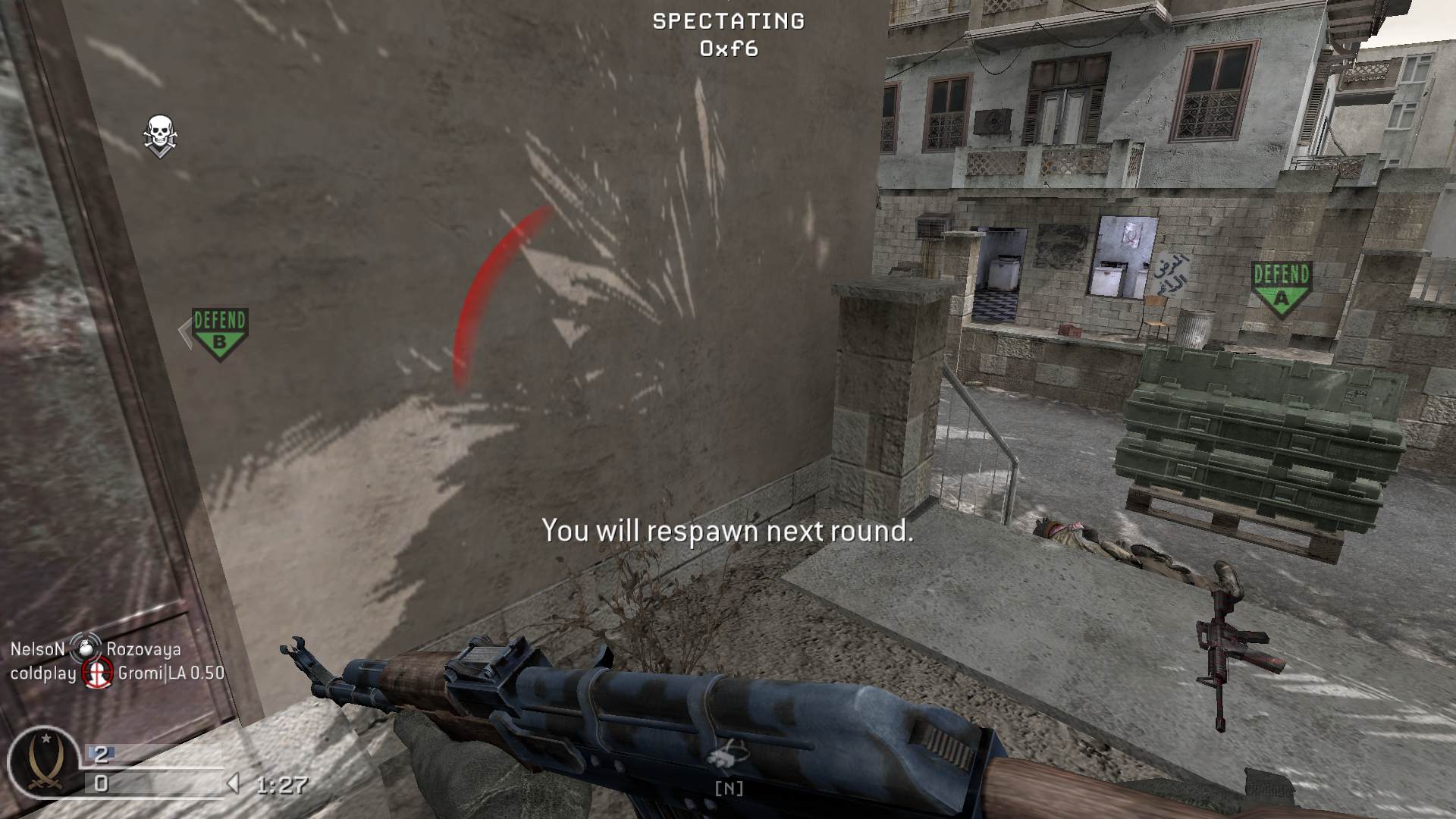 PoweRejd, mp_crossfire, COD @ kaluga.org | Public #3 | Ranked |