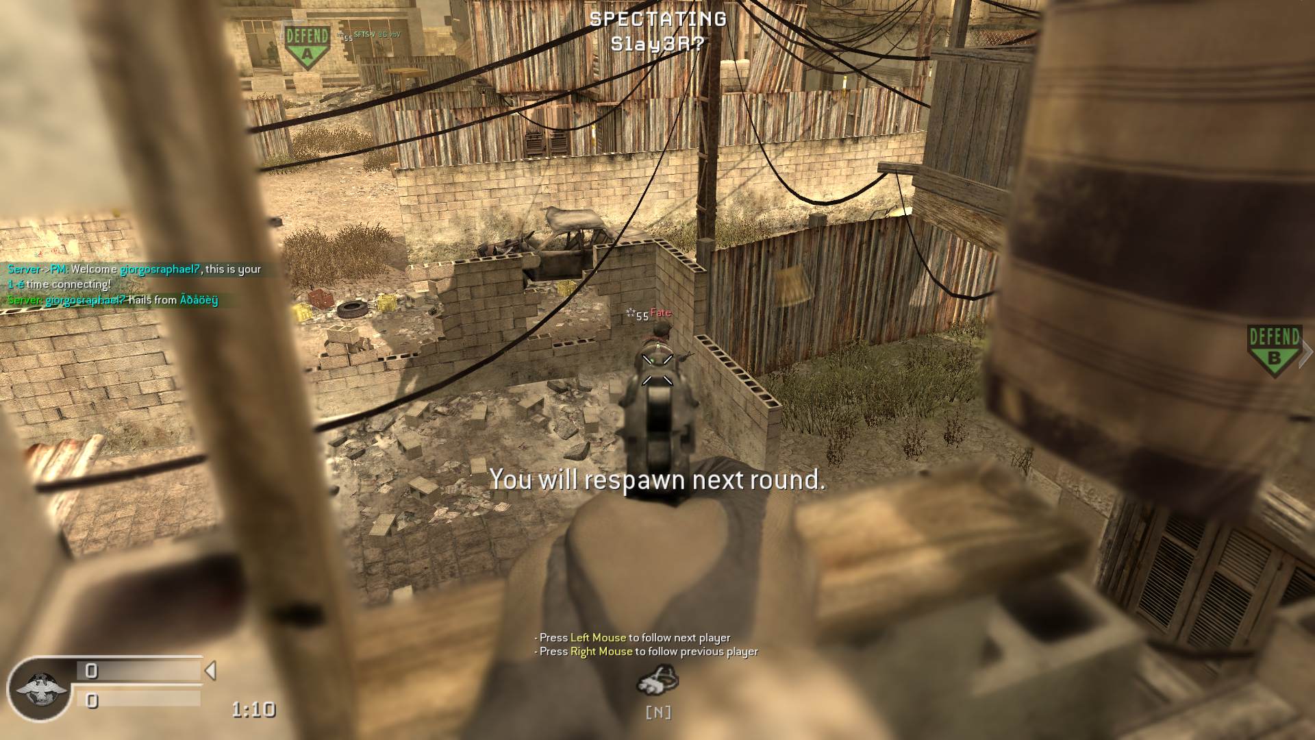 giorgosraphael7, mp_backlot, COD @ kaluga.org | Public #3 | Ranked |