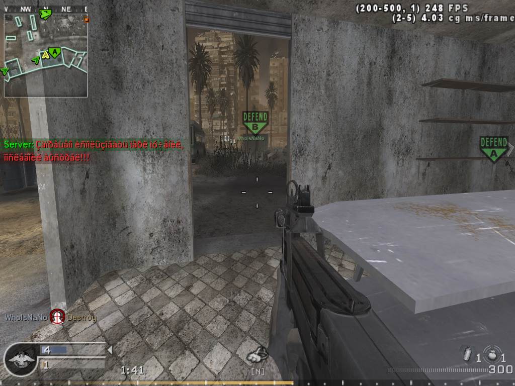 ZombiiB!t3, mp_bog, COD @ kaluga.org | Public #3 | Ranked |