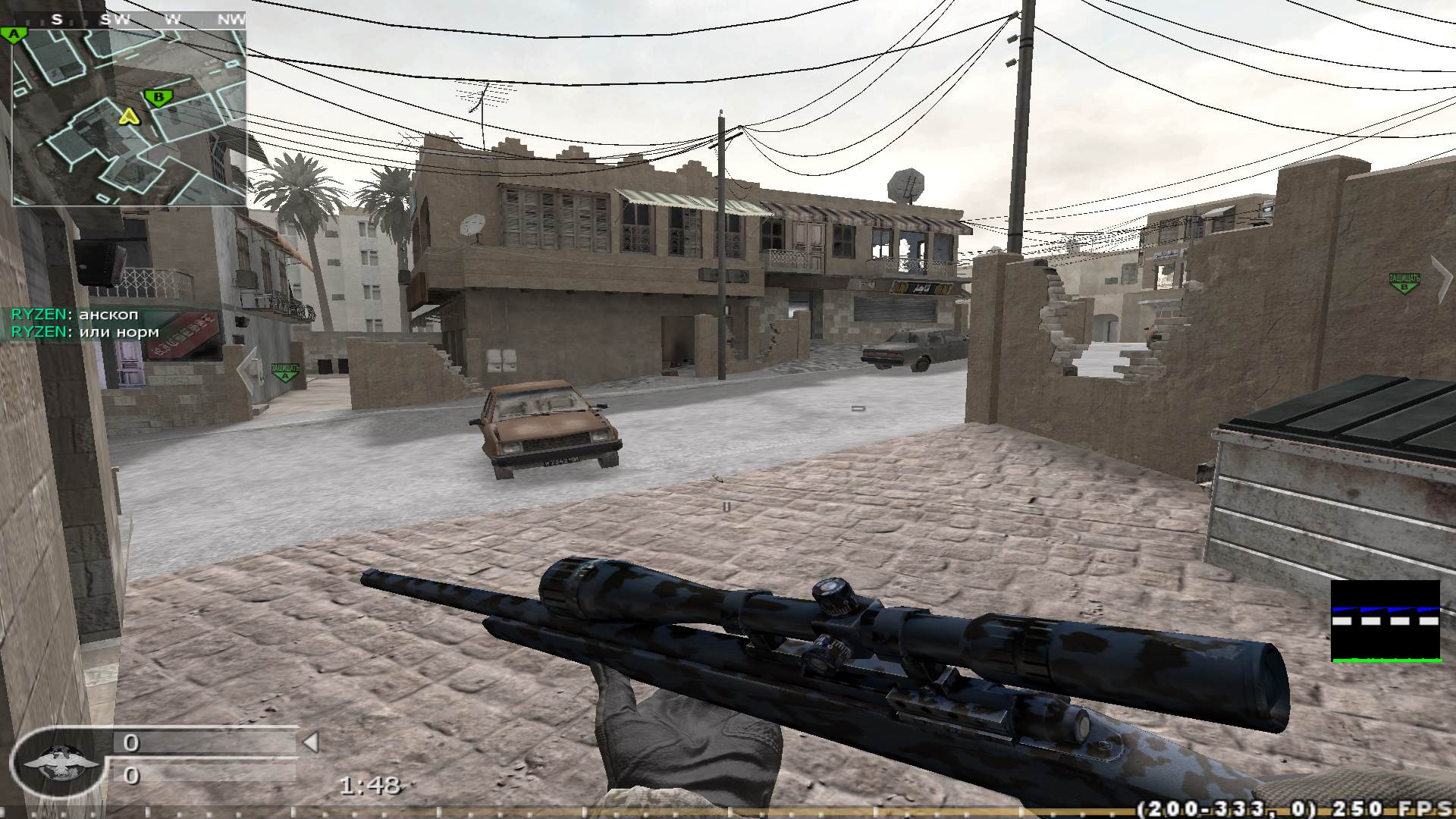 RYZEN, mp_crossfire, COD @ kaluga.org | Public #3 | Ranked |