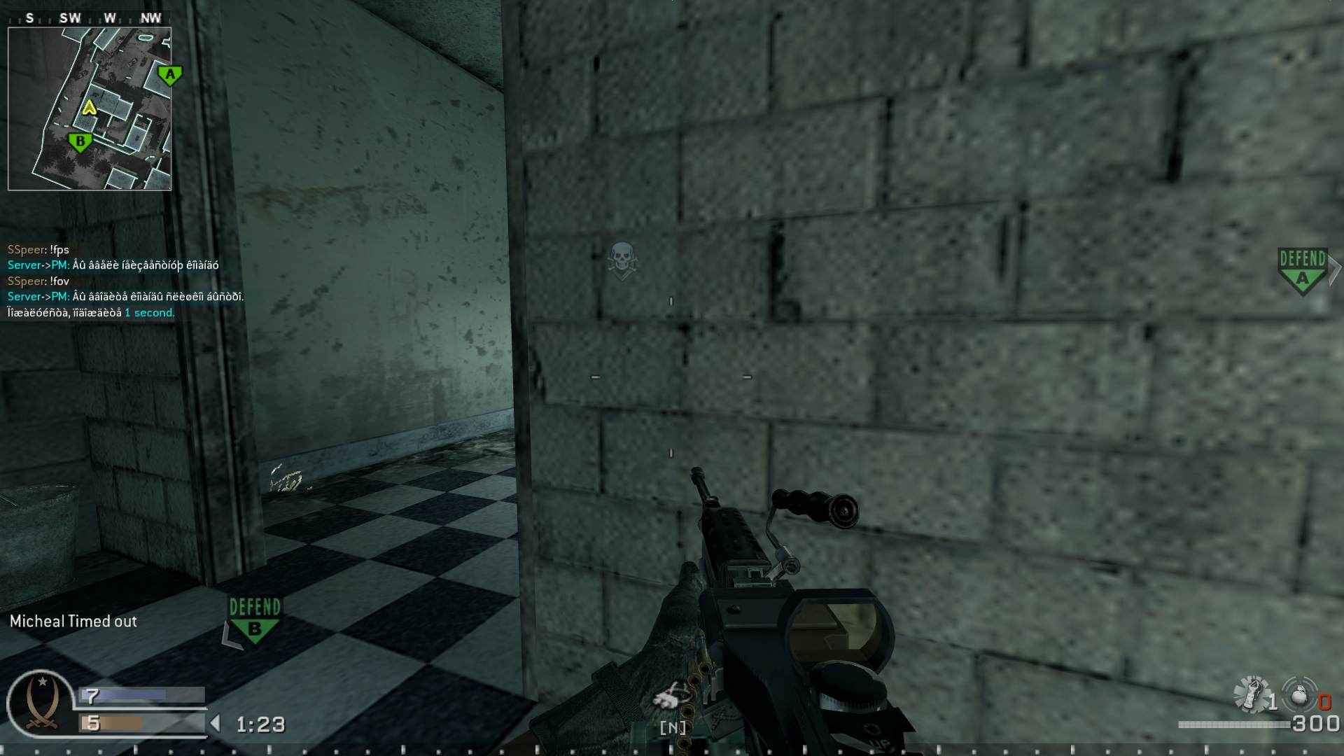 SSpeer, mp_crash, COD @ kaluga.org | Public #3 | Ranked |