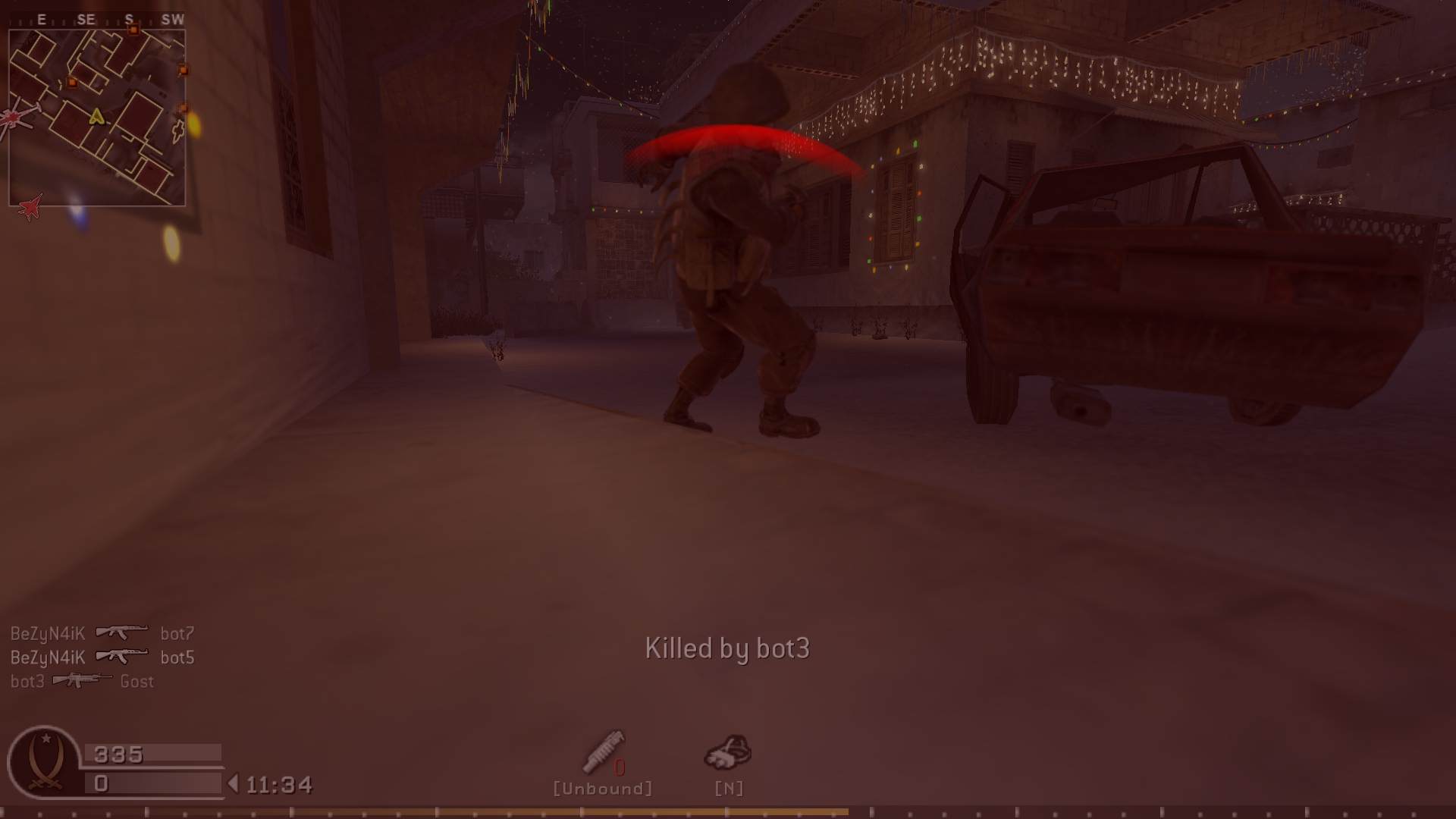 Gost, mp_crash_snow, COD @ kaluga.org | Public #1 | Ranked |