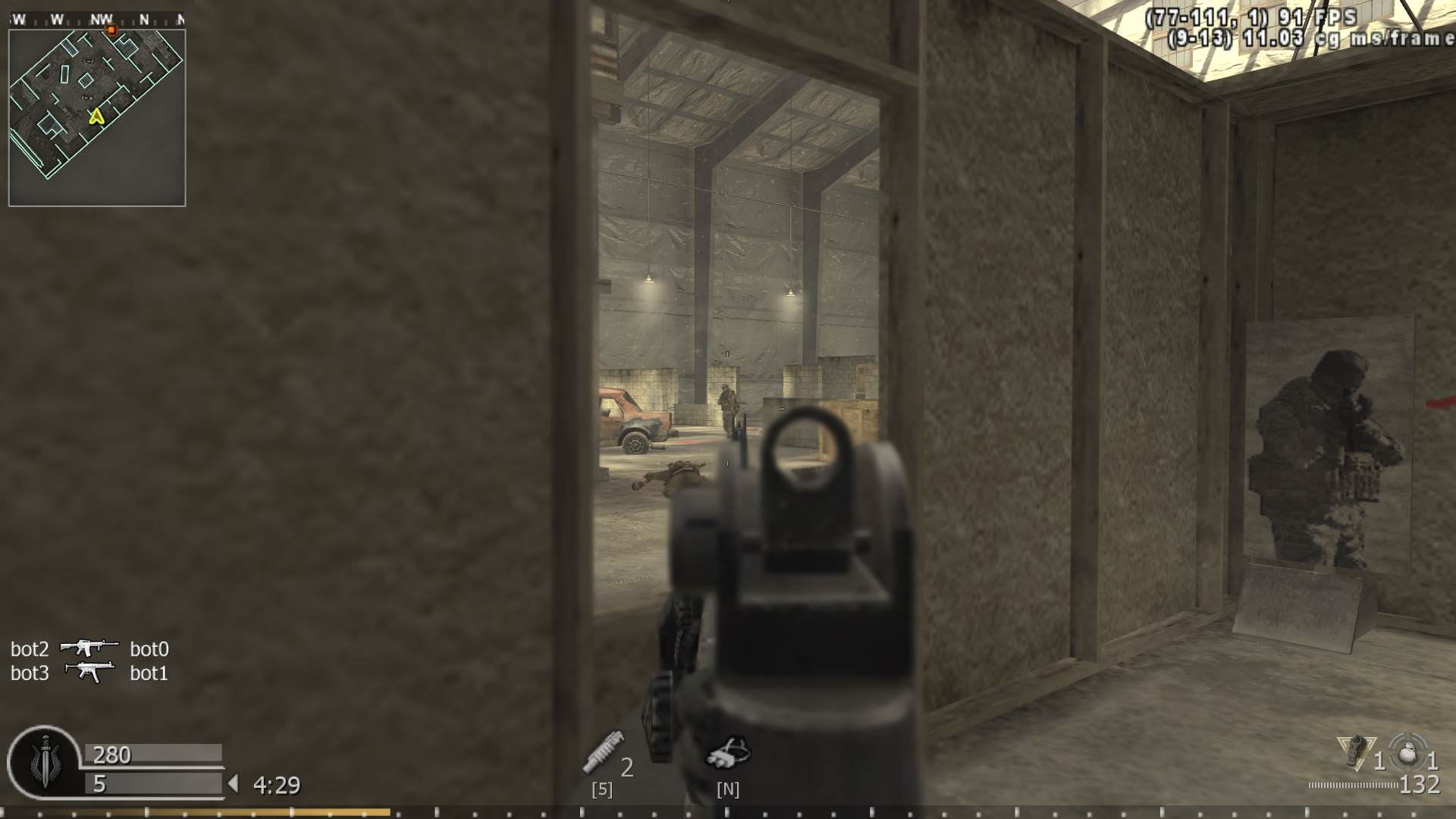 Askar, mp_killhouse, COD @ kaluga.org | KILLHOUSE