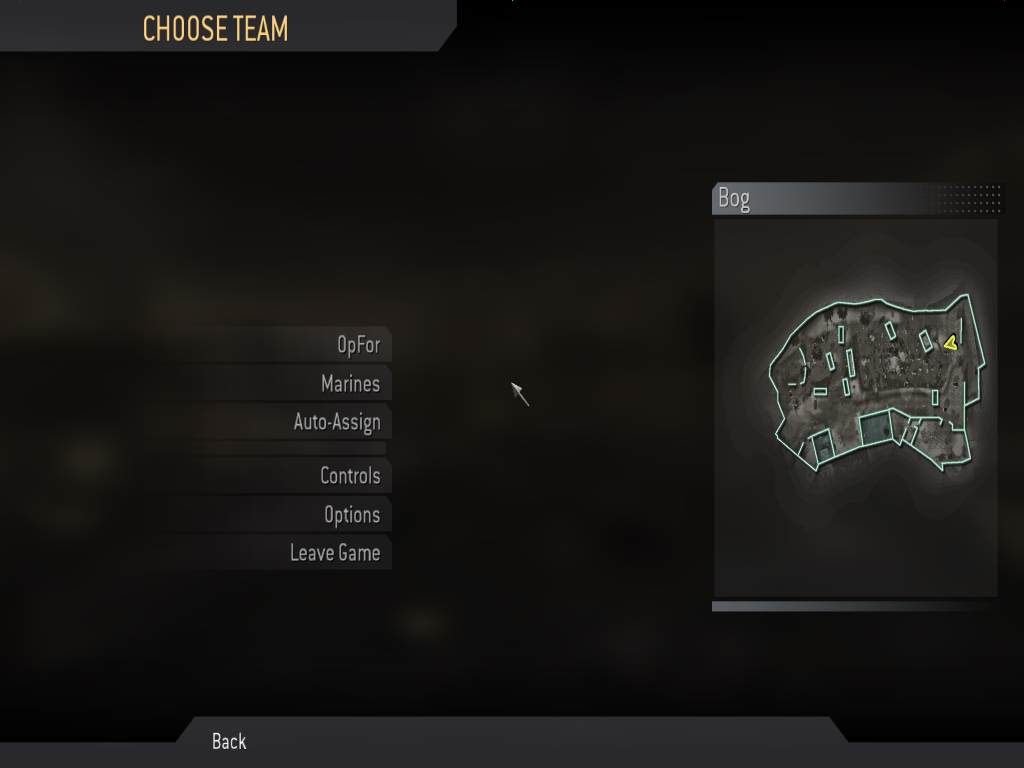 Default, mp_bog, COD @ kaluga.org | Public #3 | Ranked |