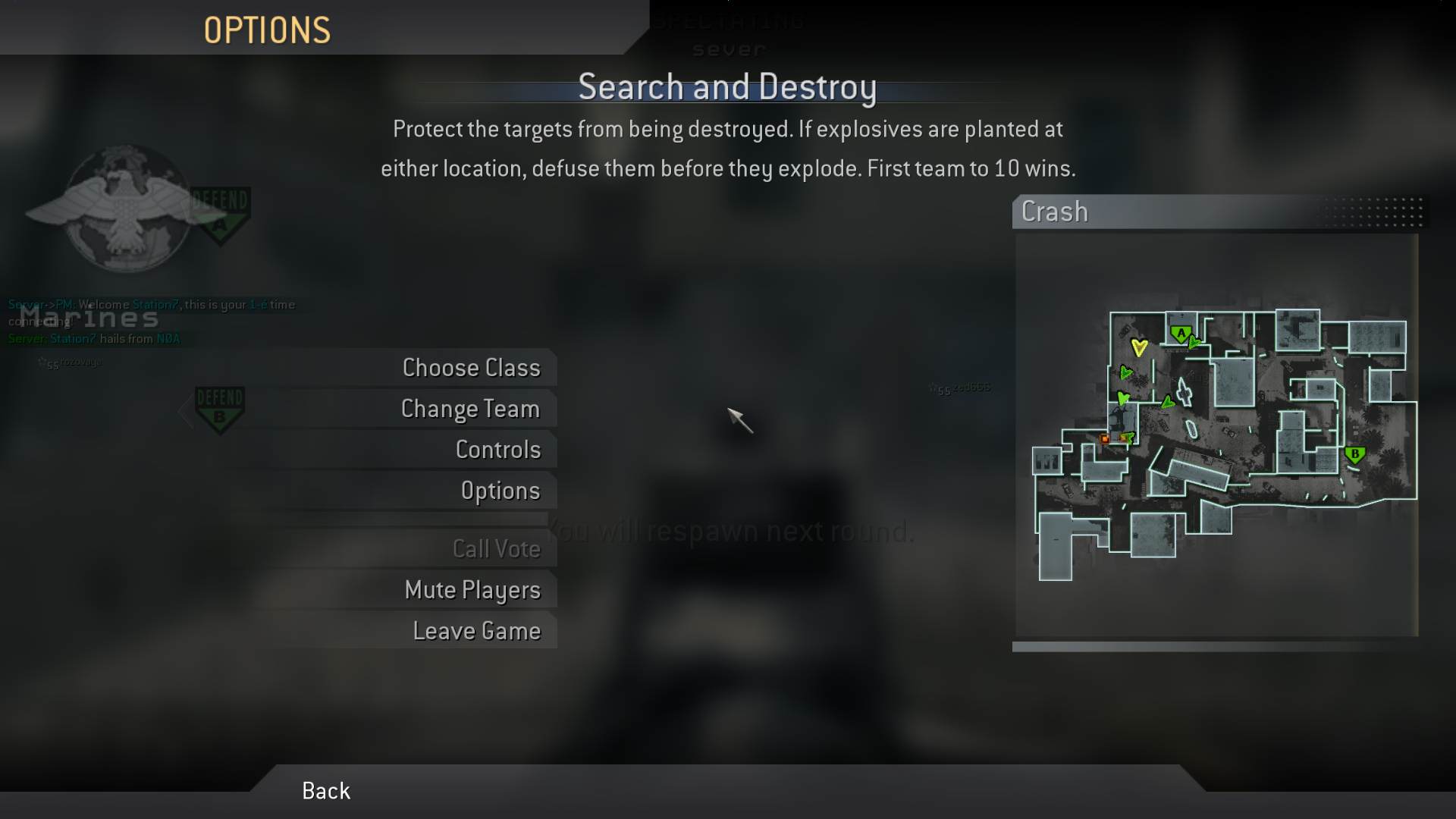 Station7, mp_crash, COD @ kaluga.org | Public #3 | Ranked |