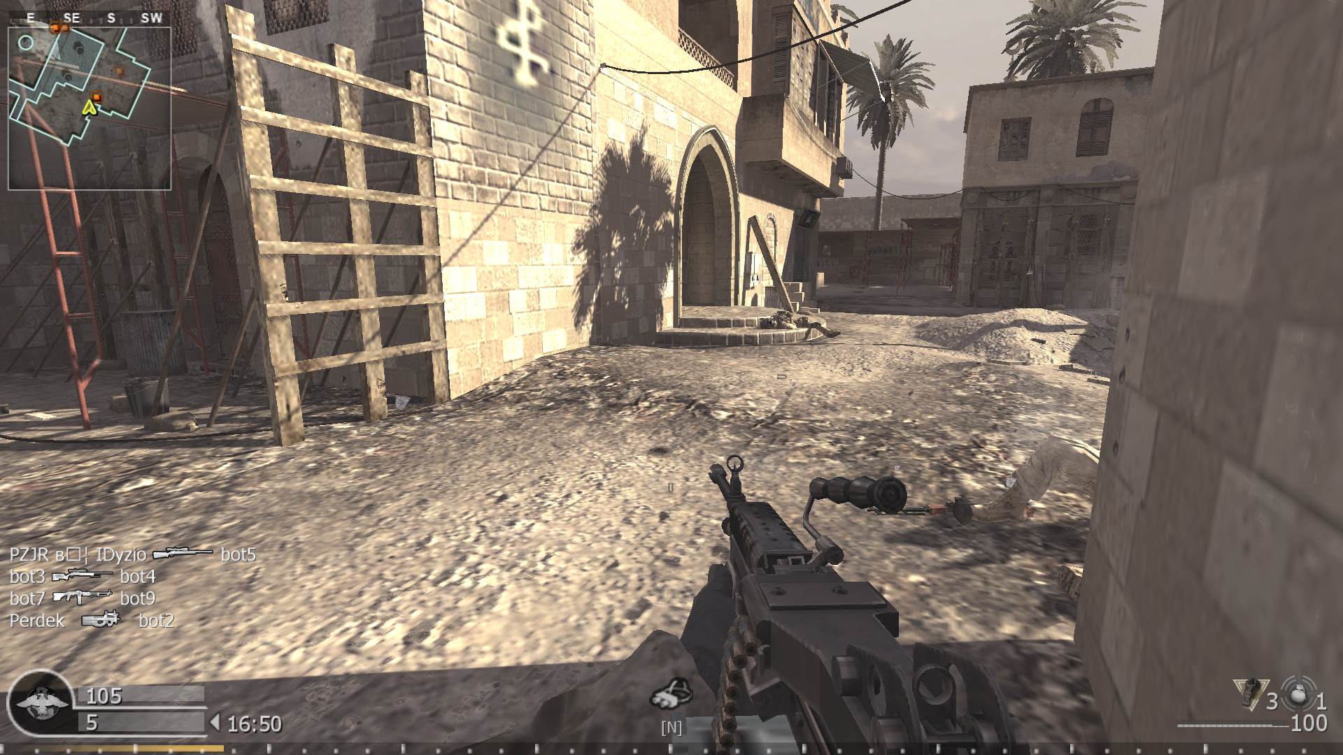 Tony, mp_showdown, COD @ kaluga.org | Public #1 | Ranked |