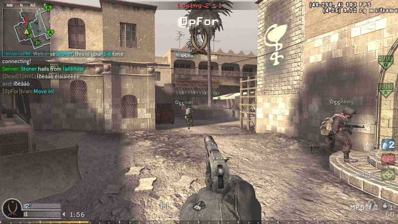 Stoner, mp_showdown, COD @ kaluga.org | Public #3 | Ranked |