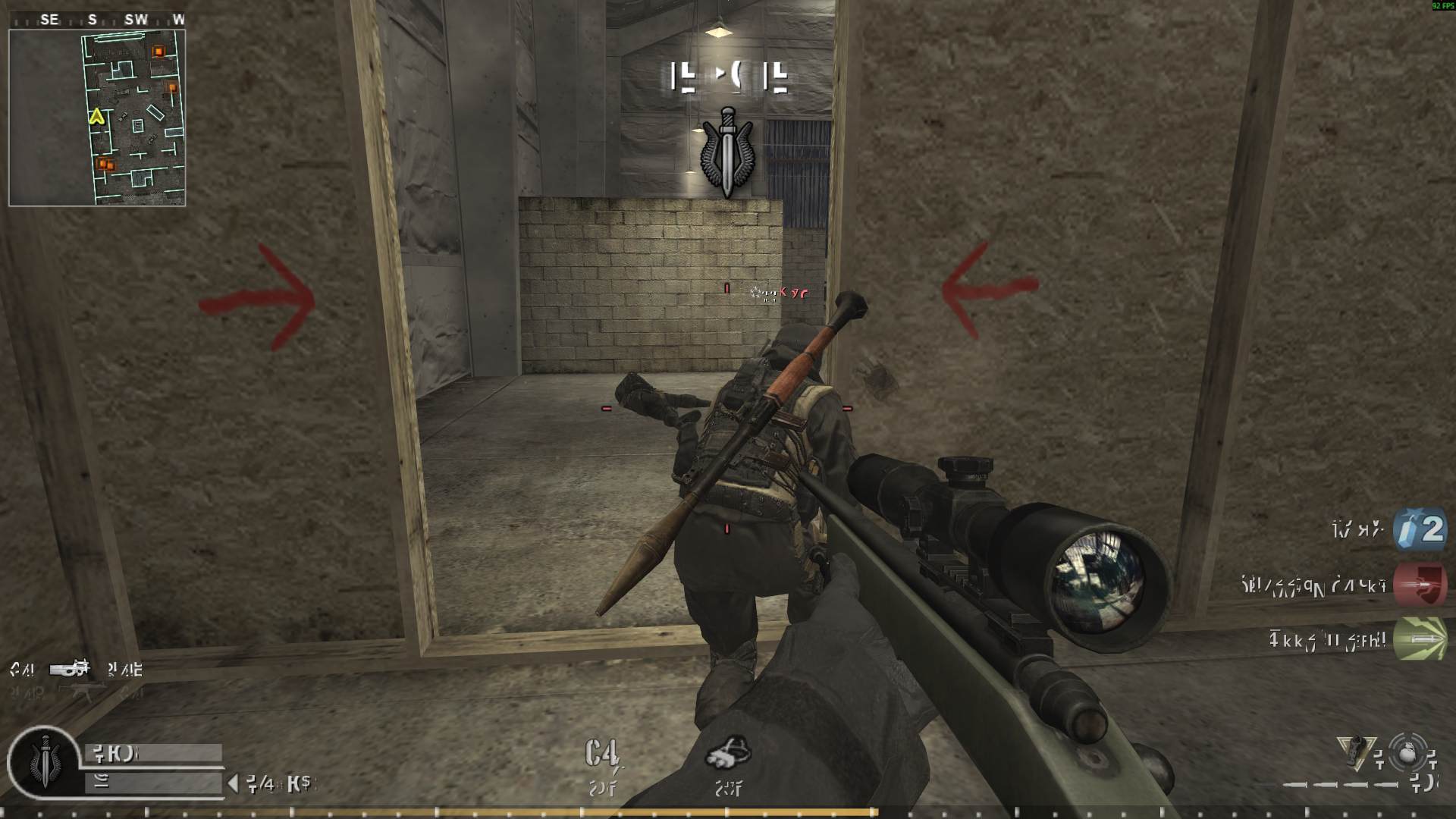 DenWhy?, mp_killhouse, COD @ kaluga.org | Public #1 | Ranked |