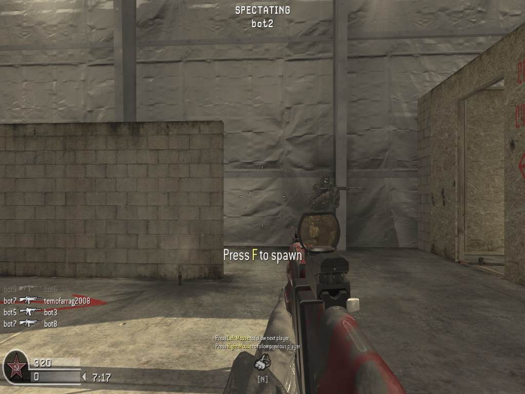 Hlobbs, mp_killhouse, COD @ kaluga.org | Public #1 | Ranked |