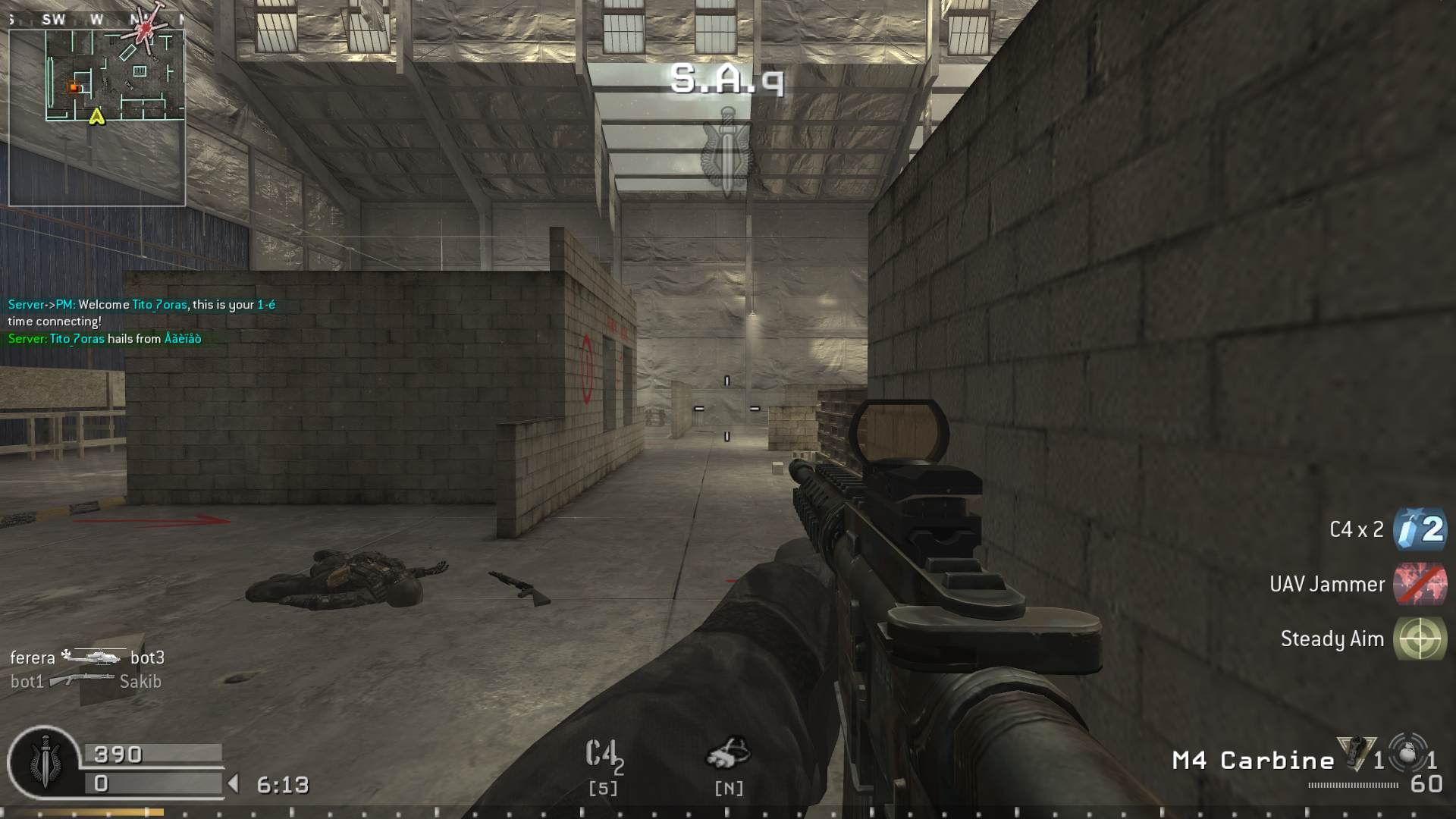 Tito_7oras, mp_killhouse, COD @ kaluga.org | KILLHOUSE