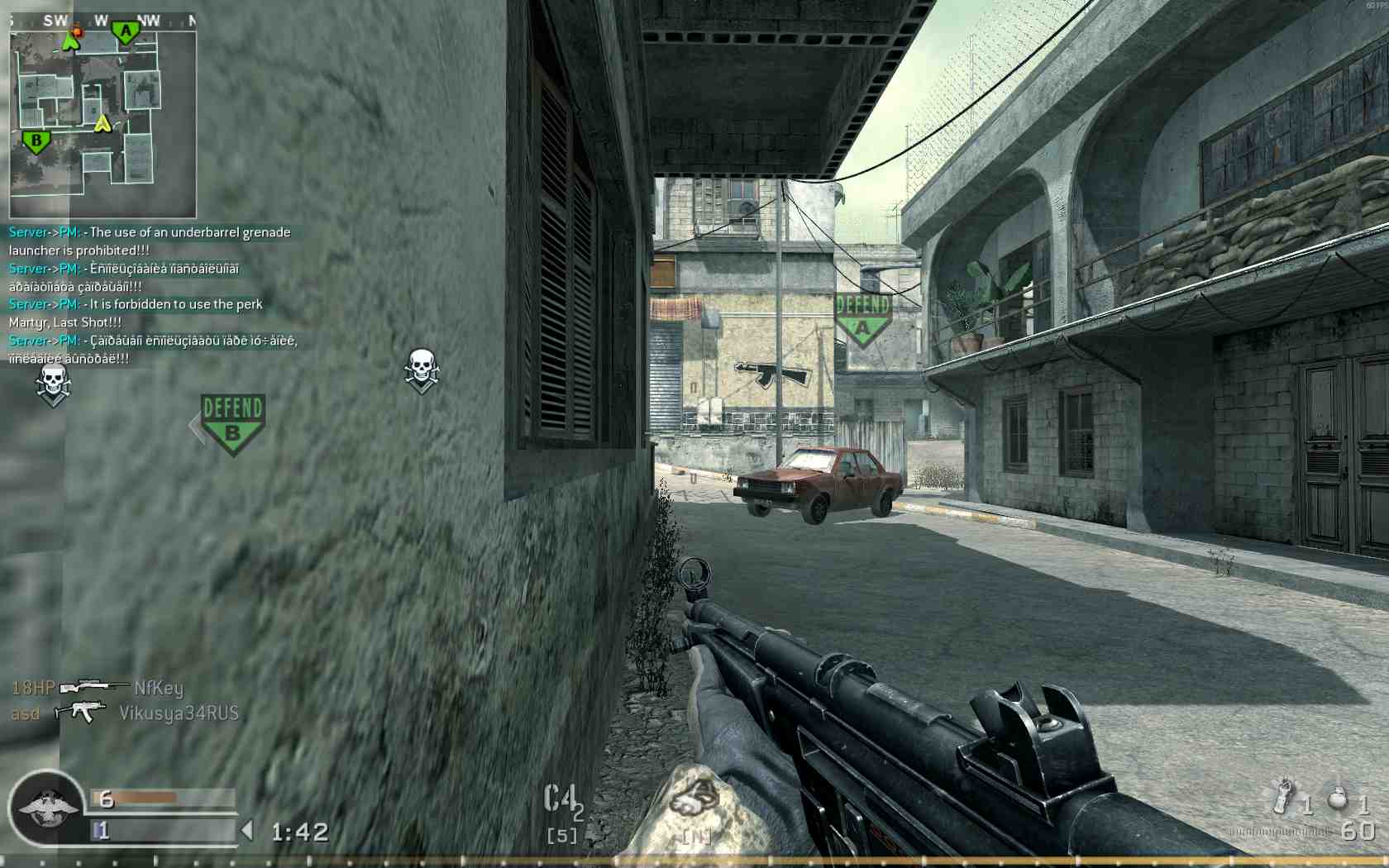 NikNik64rus, mp_crash, COD @ kaluga.org | Public #3 | Ranked |