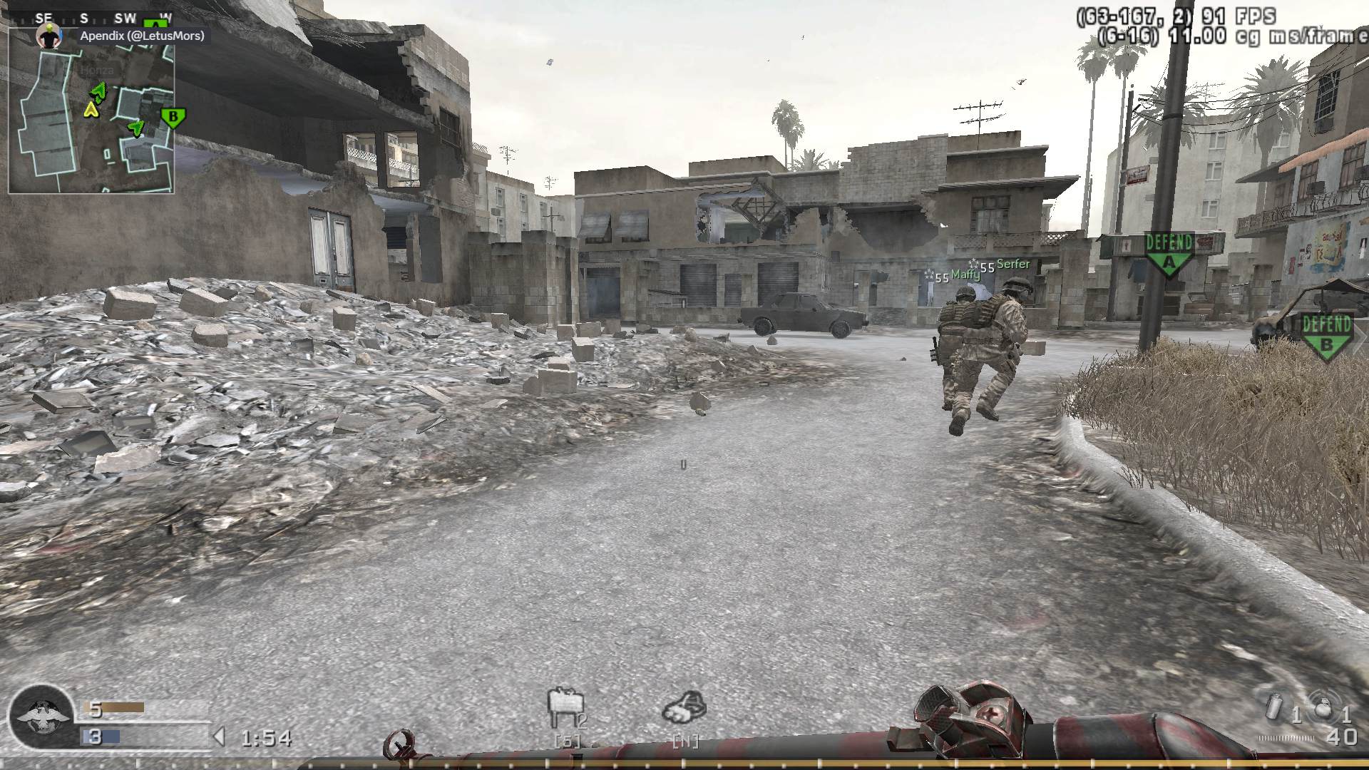 Letus Mors, mp_crossfire, COD @ kaluga.org | Public #3 | Ranked |