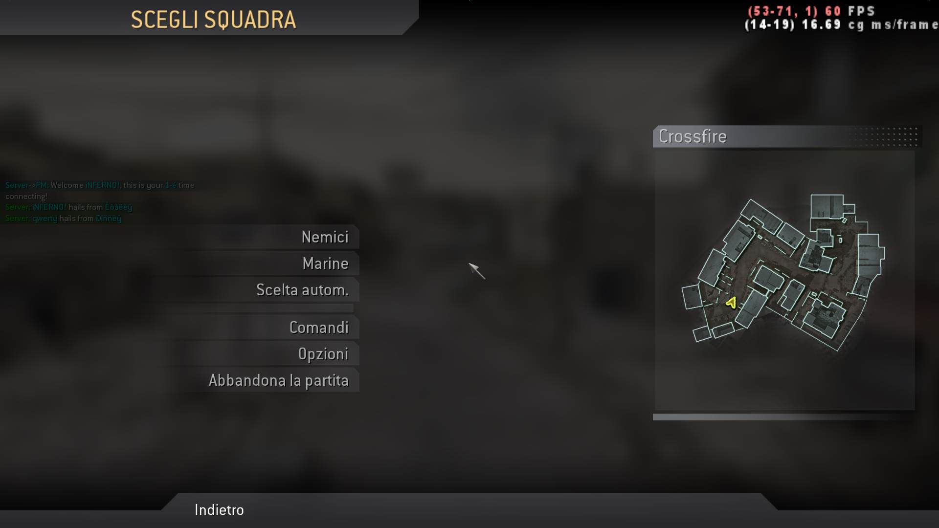 iNFERNO!, mp_crossfire, COD @ kaluga.org | Public #3 | Ranked |