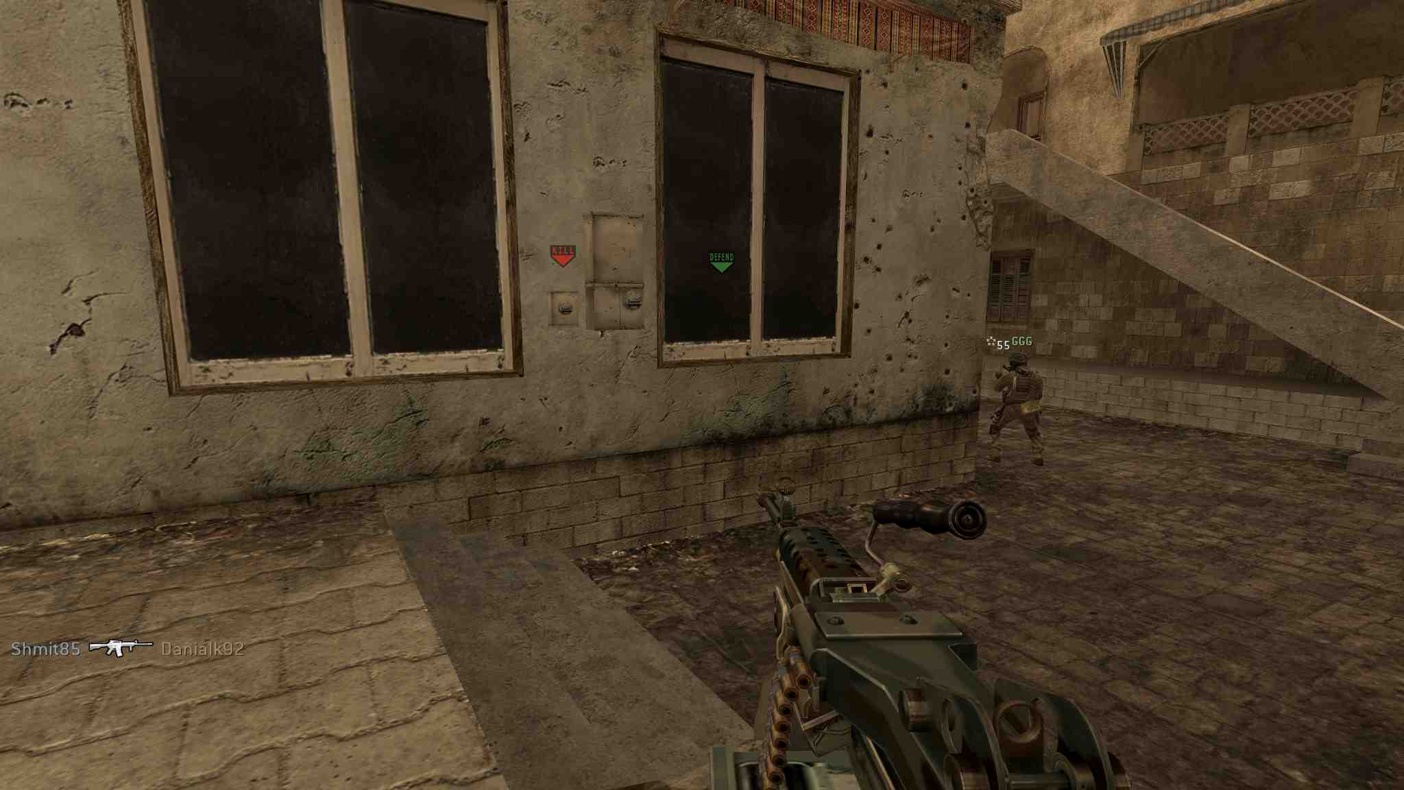 Omer, mp_backlot, COD @ kaluga.org | Hardcore #1 | Ranked |