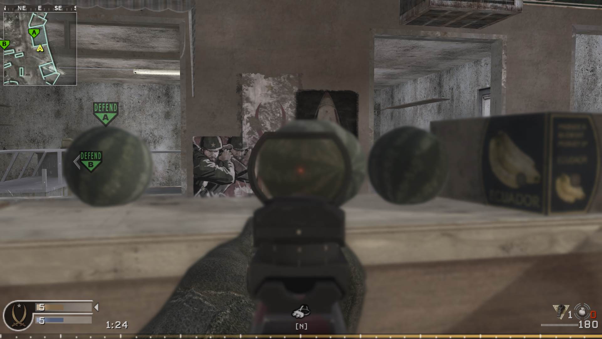 Danley, mp_bog, COD @ kaluga.org | Public #3 | Ranked |