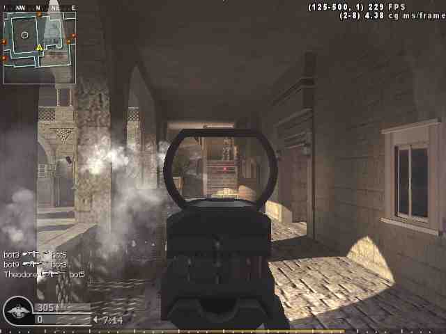 Monollo, mp_showdown, COD @ kaluga.org | Public #1 | Ranked |