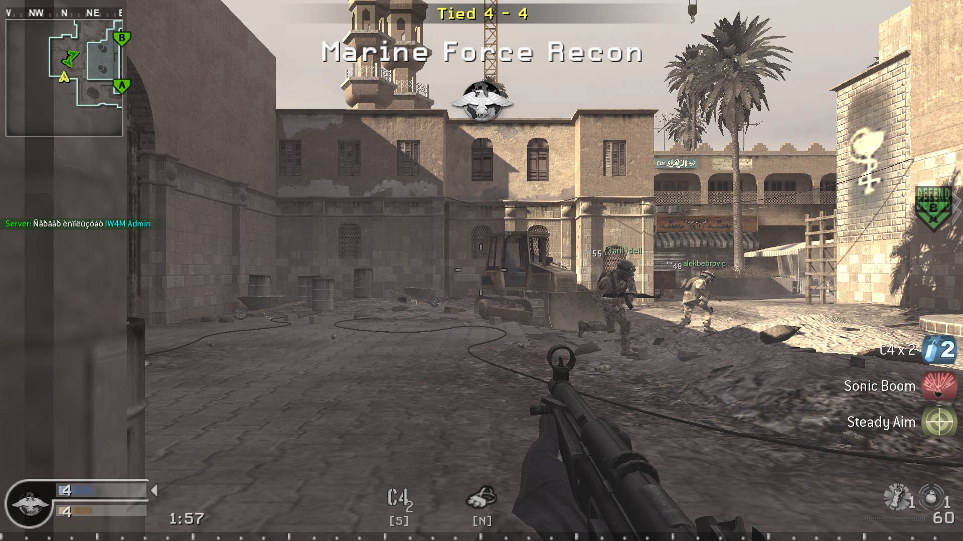 ak47, mp_showdown, COD @ kaluga.org | Public #3 | Ranked |