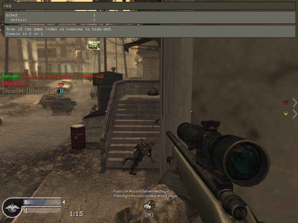 lienkie2, mp_citystreets, COD @ kaluga.org | Public #3 | Ranked |