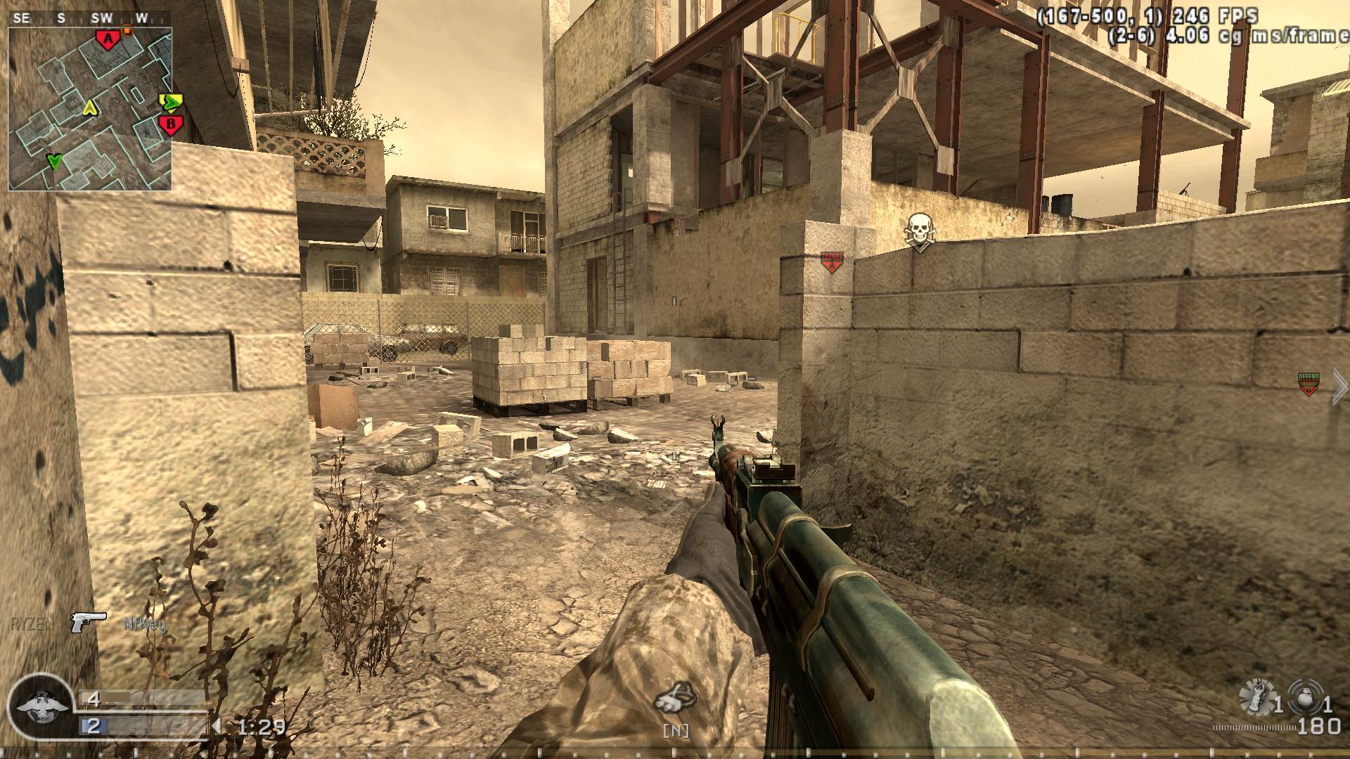 SimppL, mp_backlot, COD @ kaluga.org | Public #3 | Ranked |