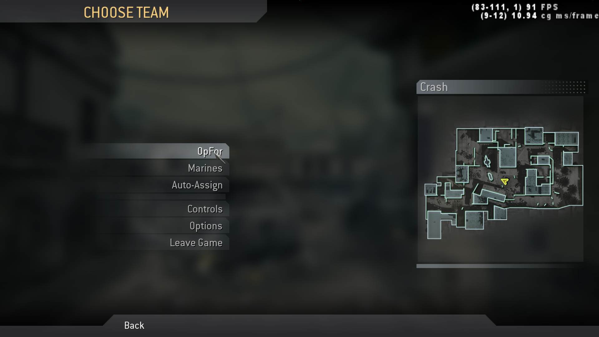 DaaLoub, mp_crash, COD @ kaluga.org | Public #3 | Ranked |